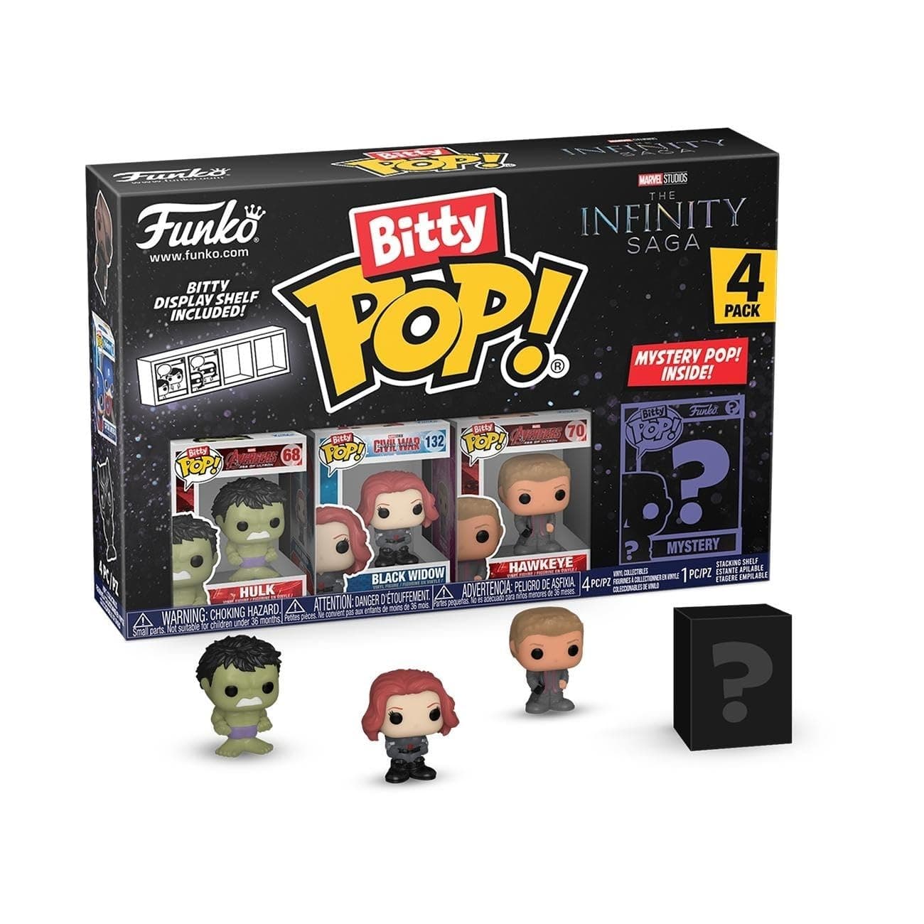 FUNKO BITTY POP!: Marvel - Hulk 4PK