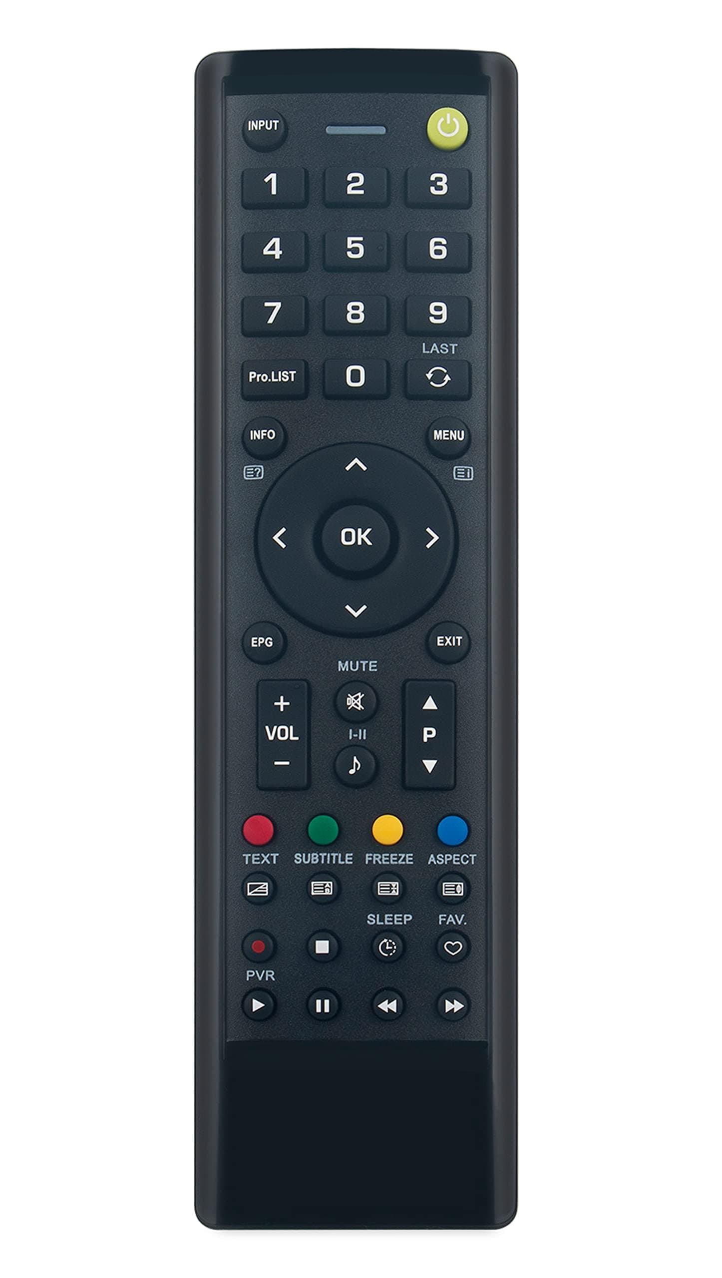 Replaced Remote Control fit for HANNSPREE LCD LED TV 098GRABD3NEHSJ 098GR7BD1NEHSJ HSG1075 HSG1141 HSG1114 HSG1076 ST288 SV19LMMB SV22LMMB SV28LMMB SV32AMUB SV32LMNB SV42LMNB SV42LMUB SV25LMMB