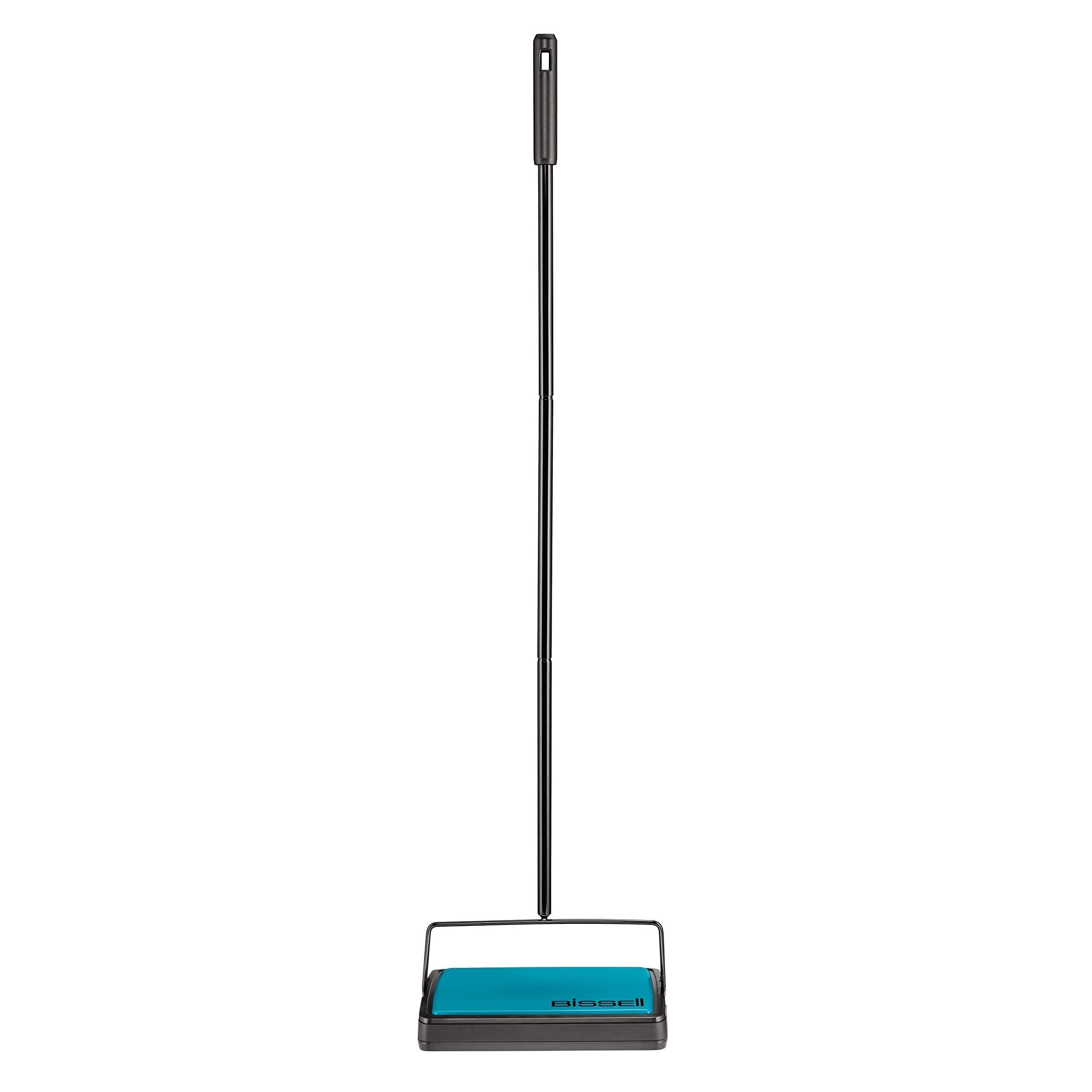 Easy Sweep Compact Carpet & Floor Sweeper, 2484A, Teal