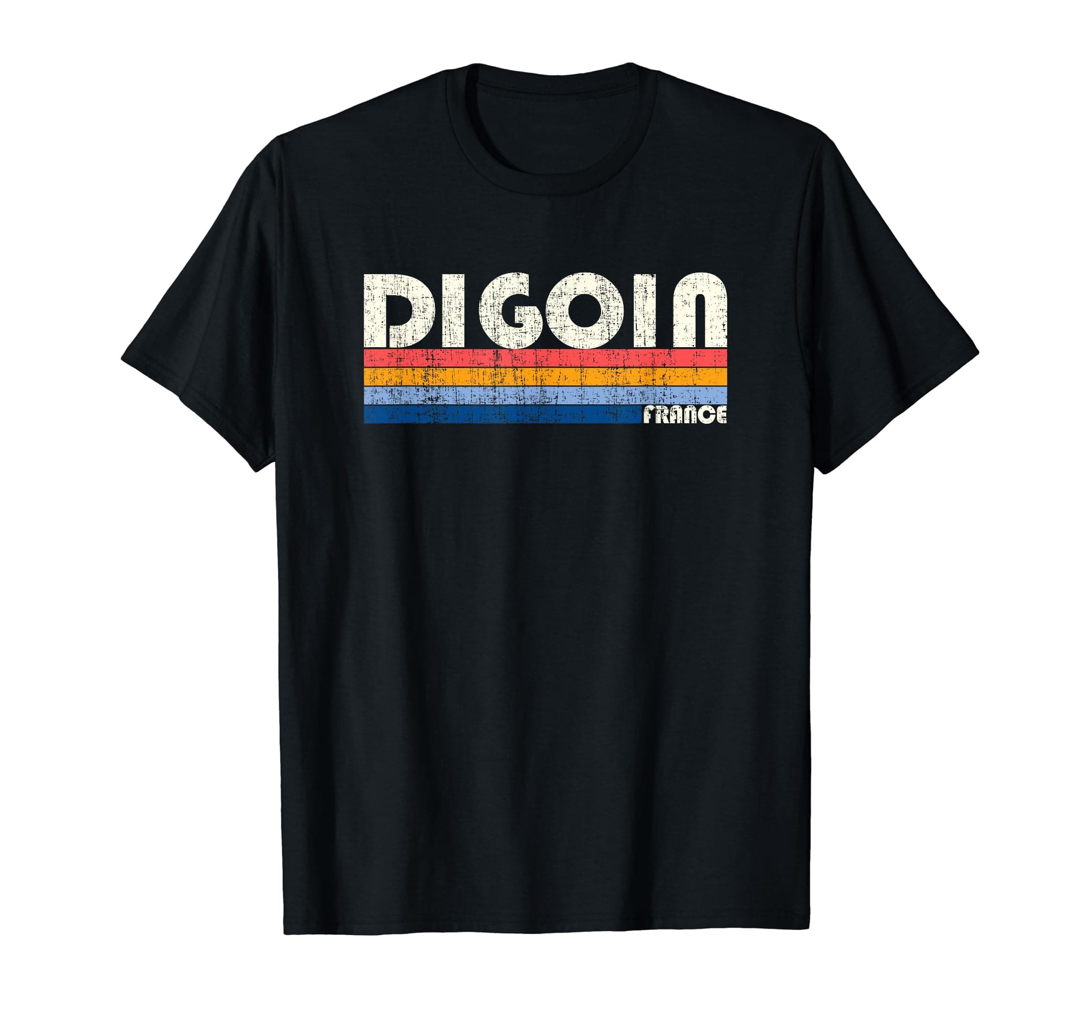 Retro Vintage 70s 80s Style Digoin, France T-Shirt