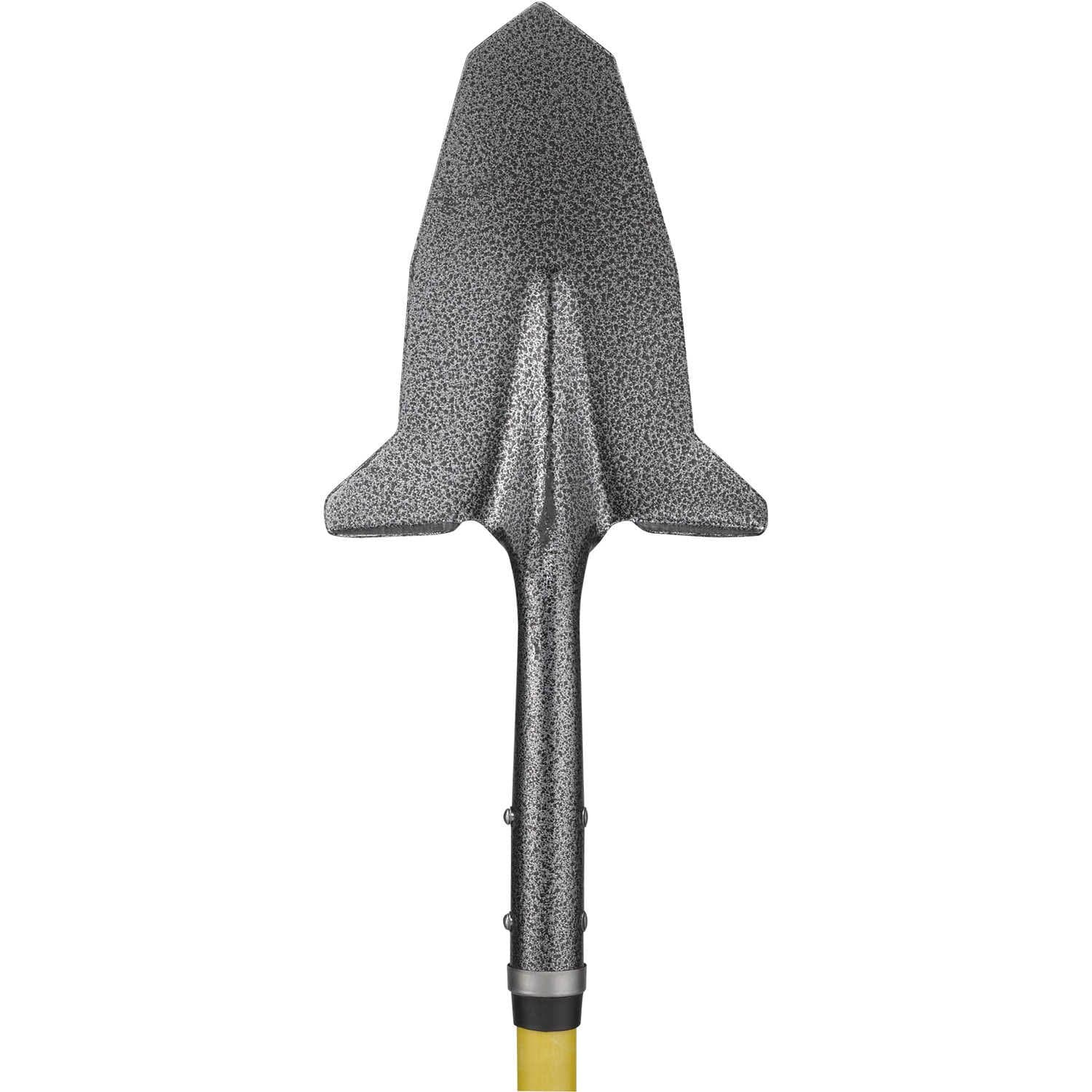 Spear Head Spade SHLF2 58" Garden Spade Shovel - Digging Shovel with a 9" x 11" Beveled Blade, Steel-Reinforced Fiberglass Long Handle & 2 Cushioned Grips - Digging Spade for Gardening