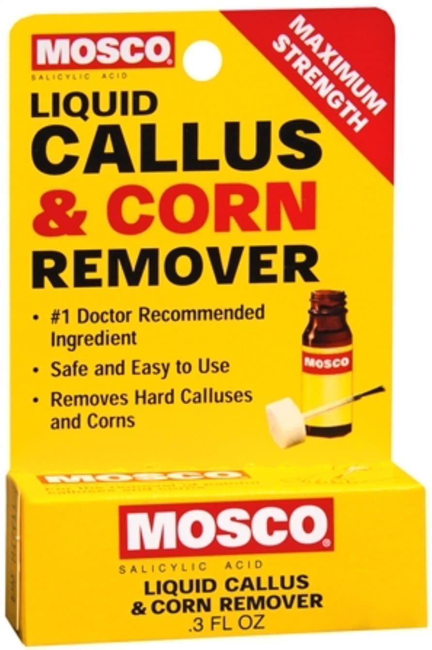 Mosco Callus and Corn Remover Liquid 0.30 oz (Pack of 5)