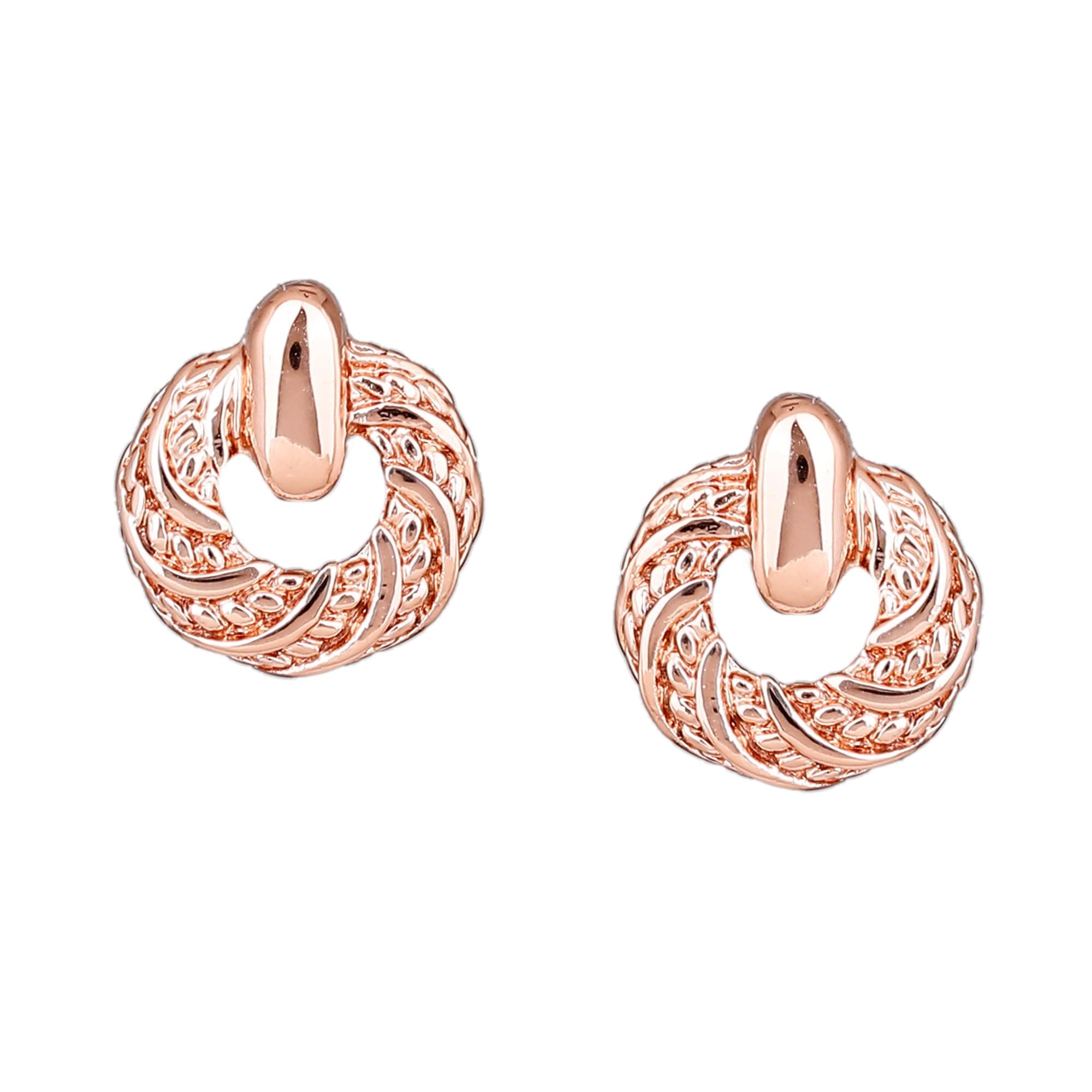 Gold Plated Stud Earrings For Women