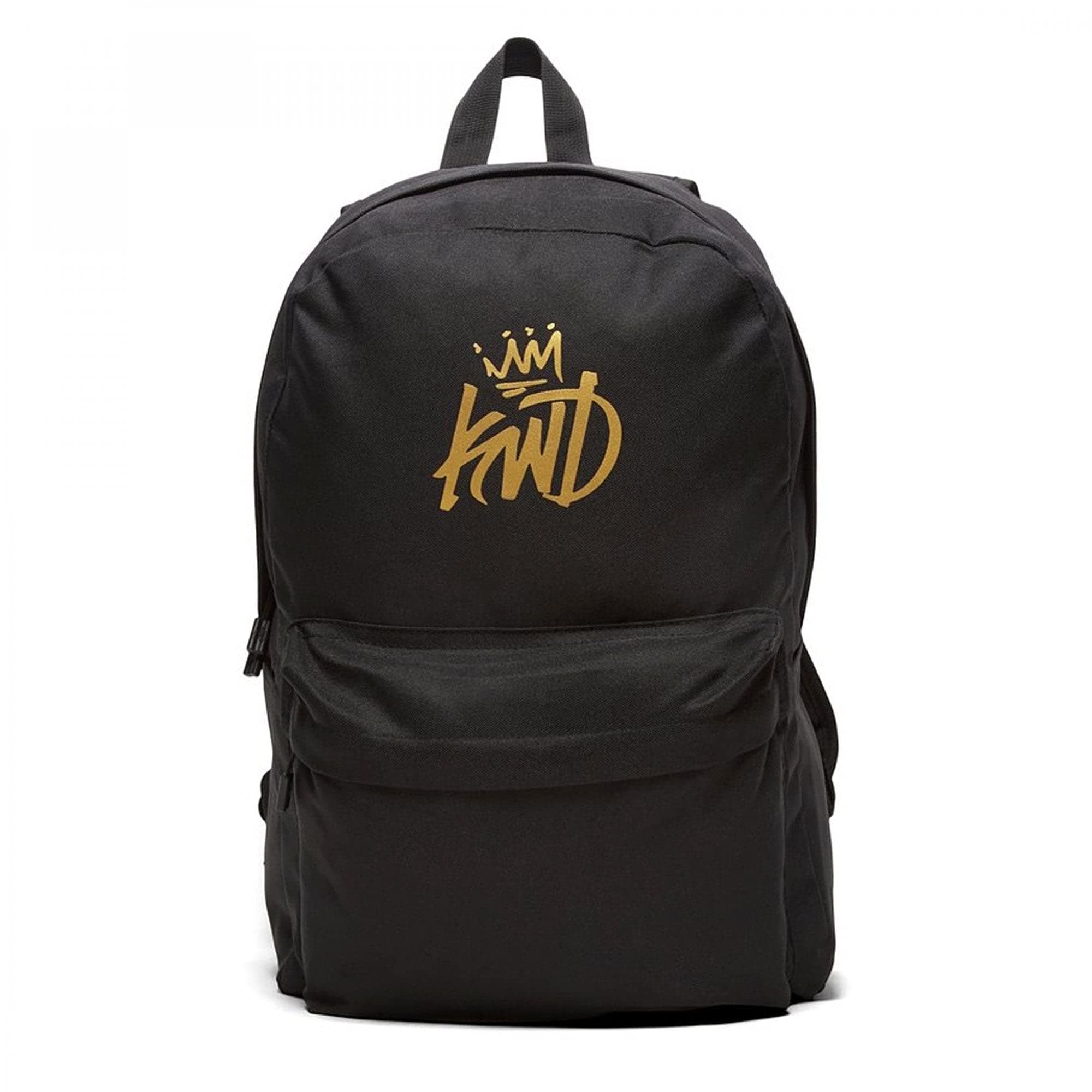 Kings Will Dream | KWD Merrow Gold Logo Backpack - Black/Gold Black
