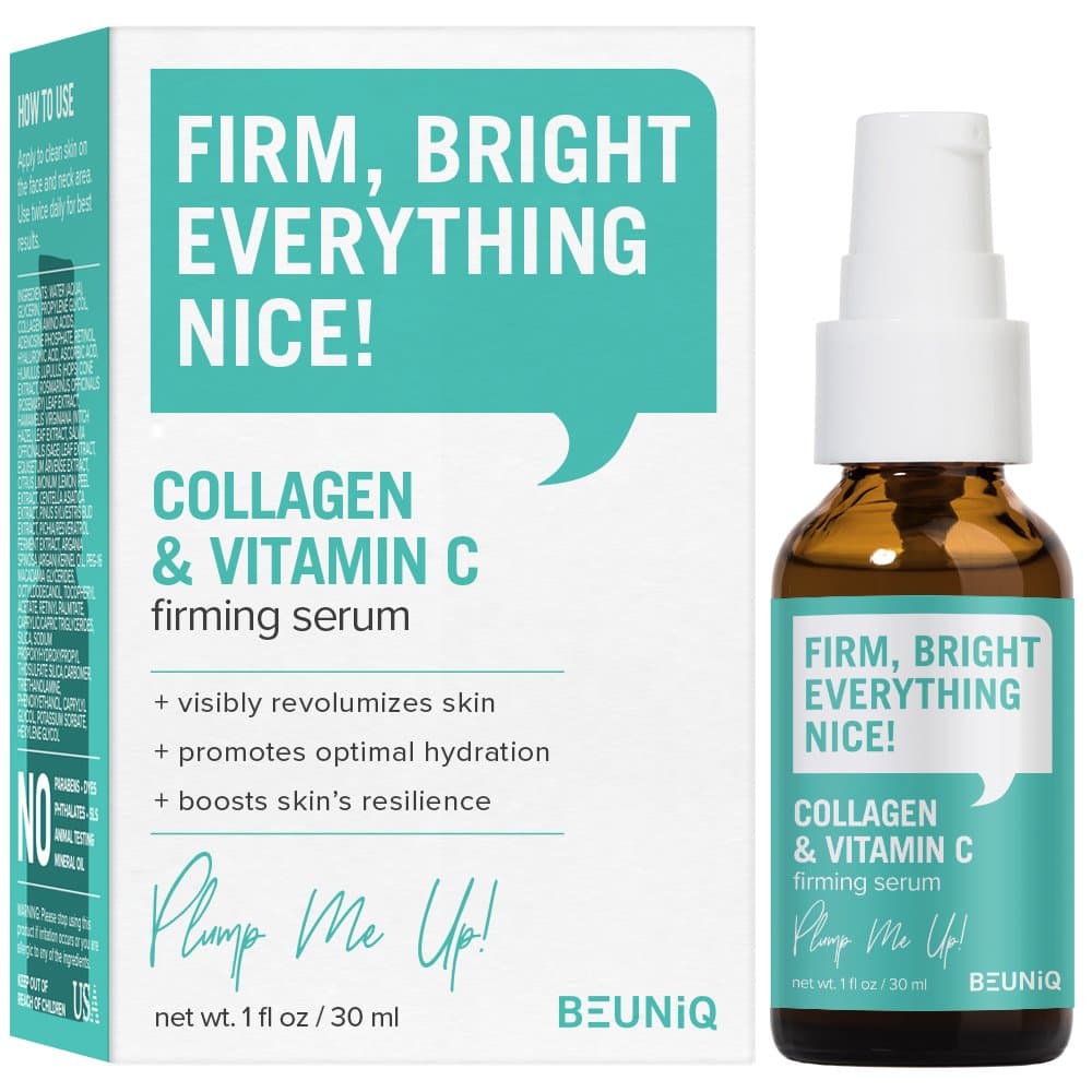 BeUniqCollagen & Vitamin C Firming Serum 1oz / 30ml