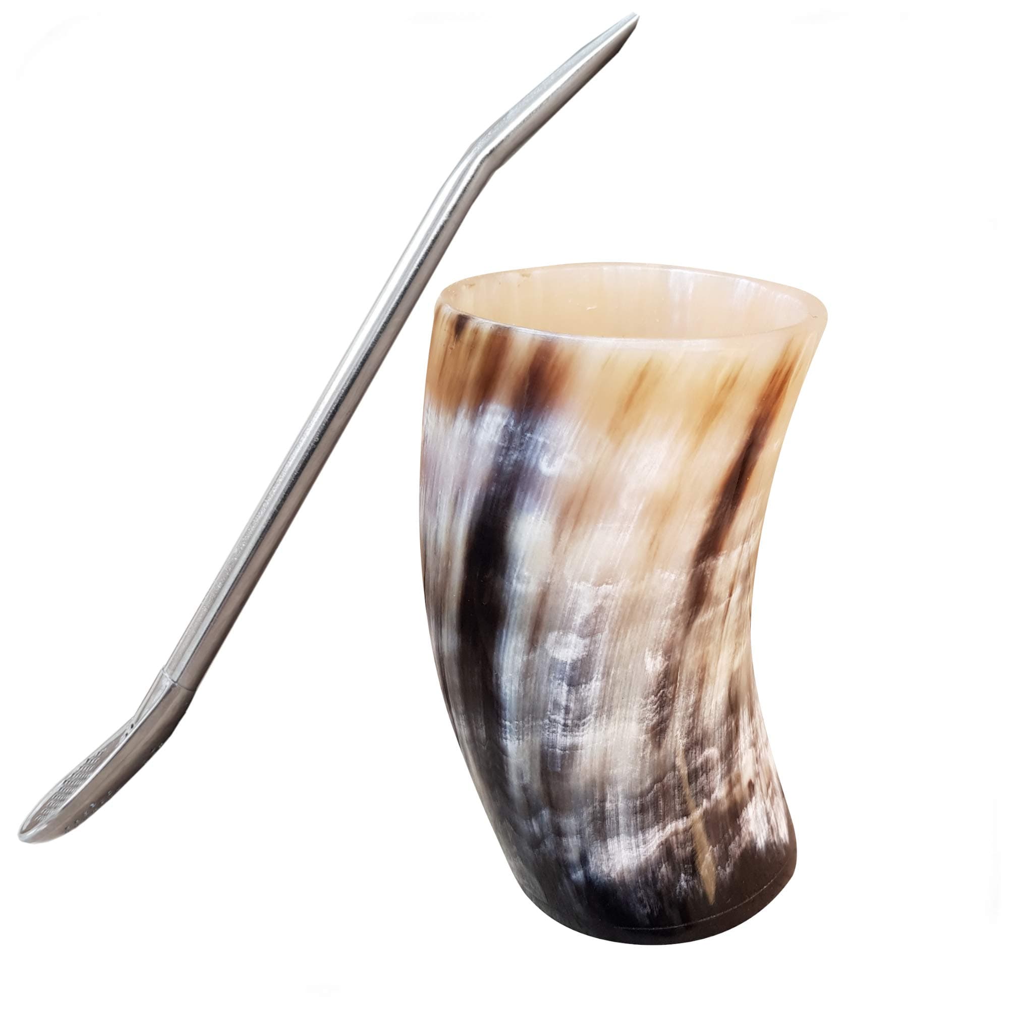 Terere Starter Kit | with Guampa Cup | Stainless Steel Bombilla |Paraguayan Style | Perfect for tereré