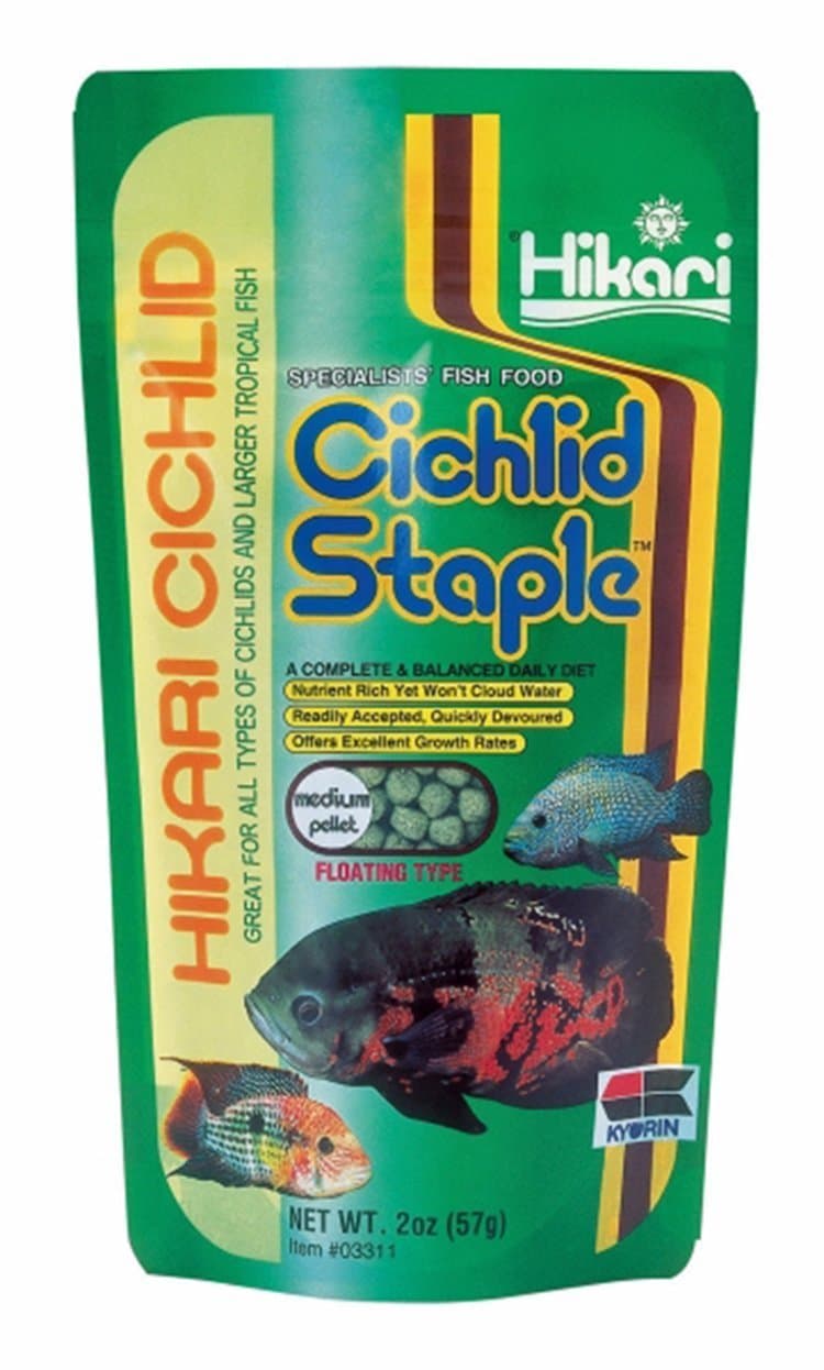Cichlid Staple Floating Type Medium Pallet, 250g