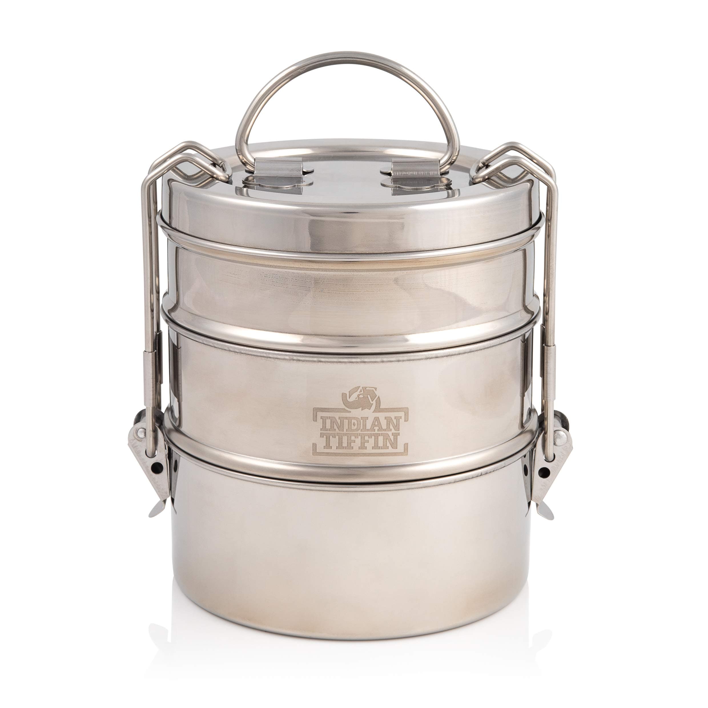 3 Tier Stainless Steel Large Tiffin Lunch Box