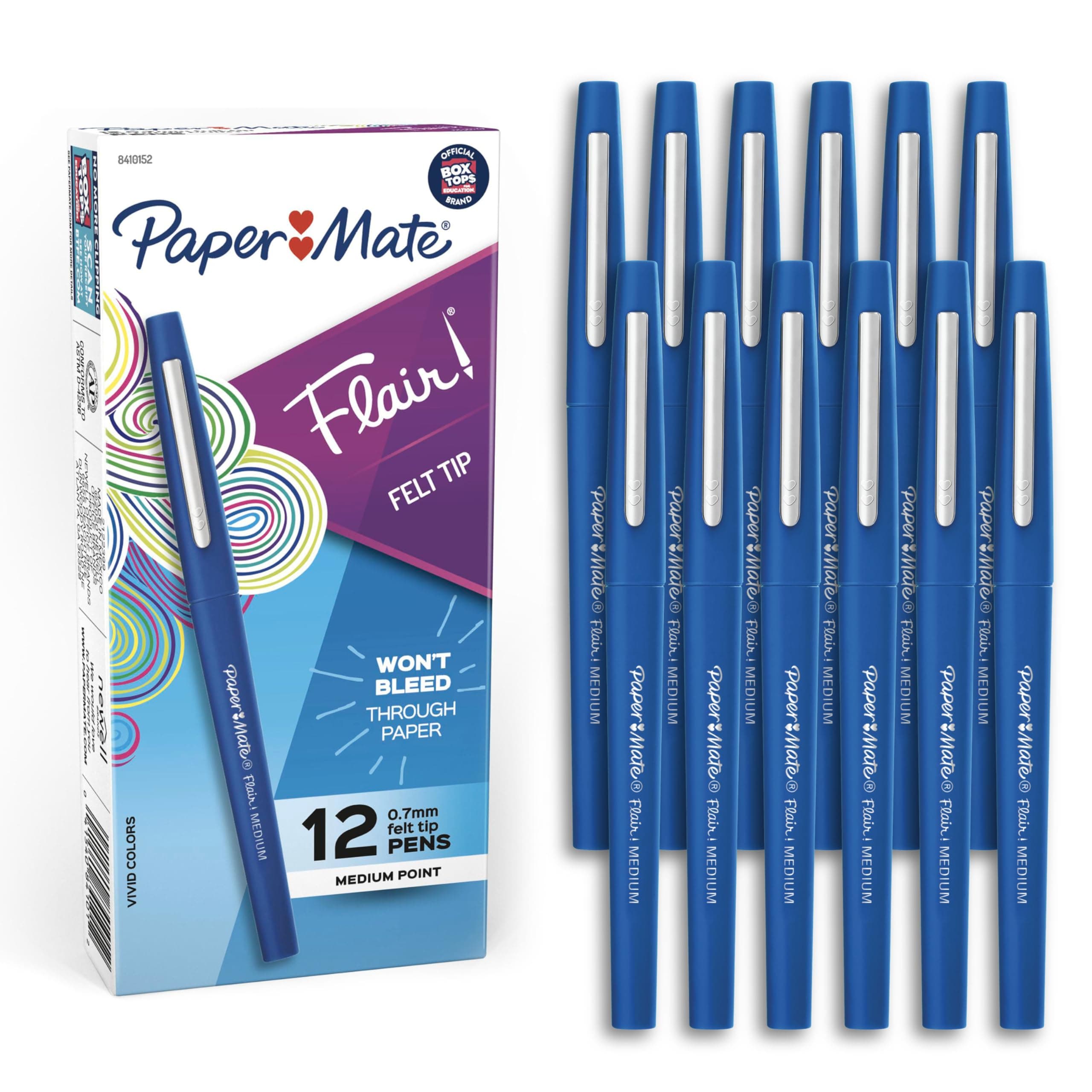 sanford papermate flare blue s384101