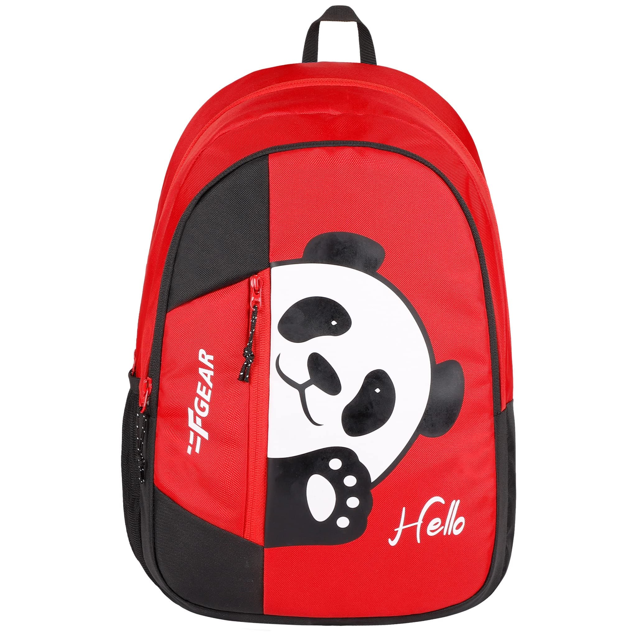 F Gear Panda 21L Medium Kids School backpack | Organizer Bottle compartment Water resistant lightweight, Gifts for Men Women Boys Girls Adults, Casual/College/Tuition/Travel Bag
