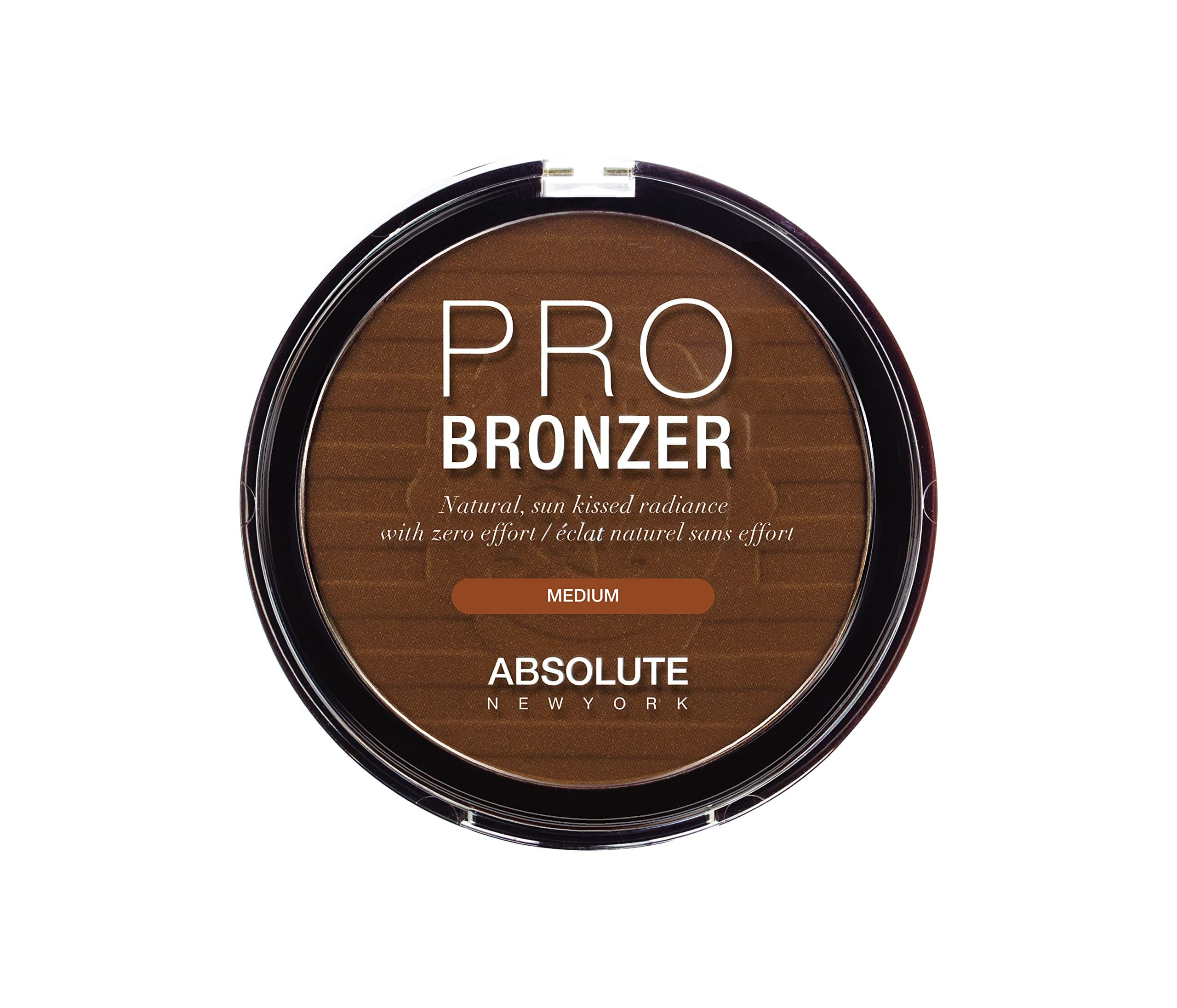 Absolute New York APB02 Pro Bronzer, Compact with Micro-Fine Shimmer, Naturally Sun-Kissed Radiance