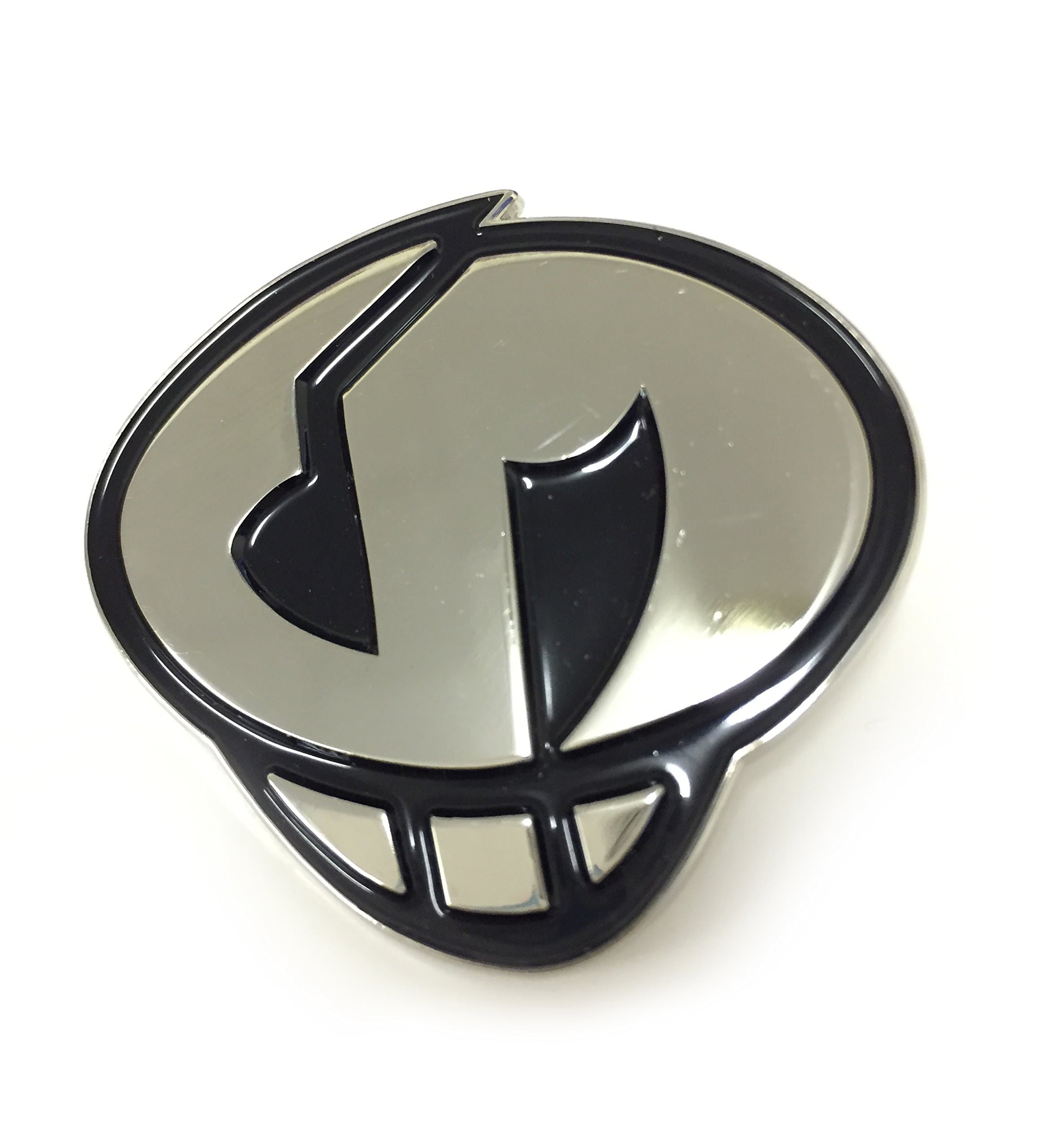 Team Skull Metal Badge (Silver)