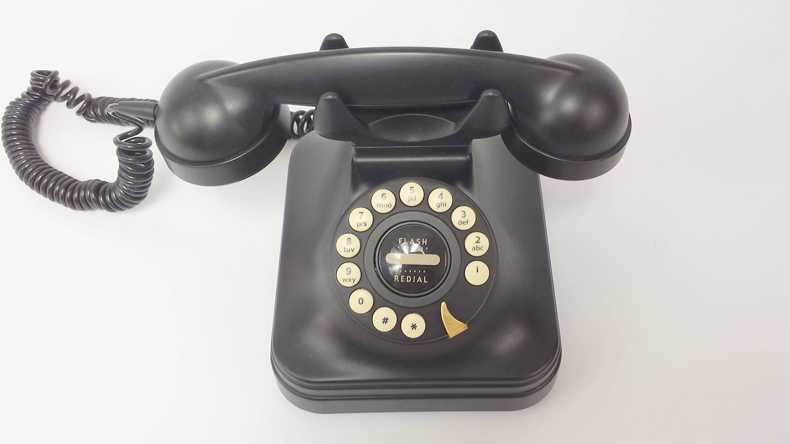 Pottery Barn Pb Grand Phone Black Vintage Style