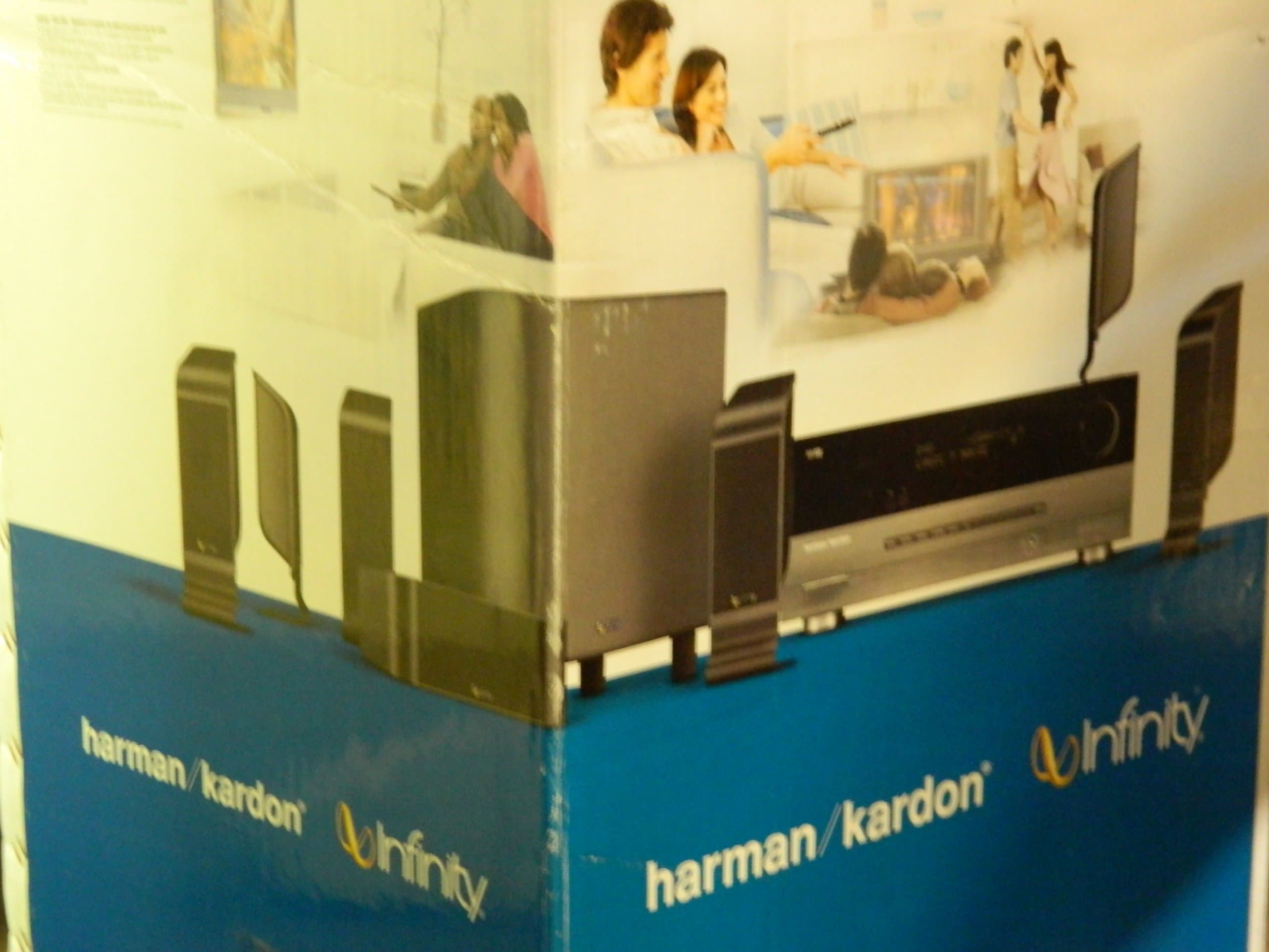 Harman Kardon AP-800 7.1 Ch AV Receiver AVR 254 Infinity TSS-800 Speaker System