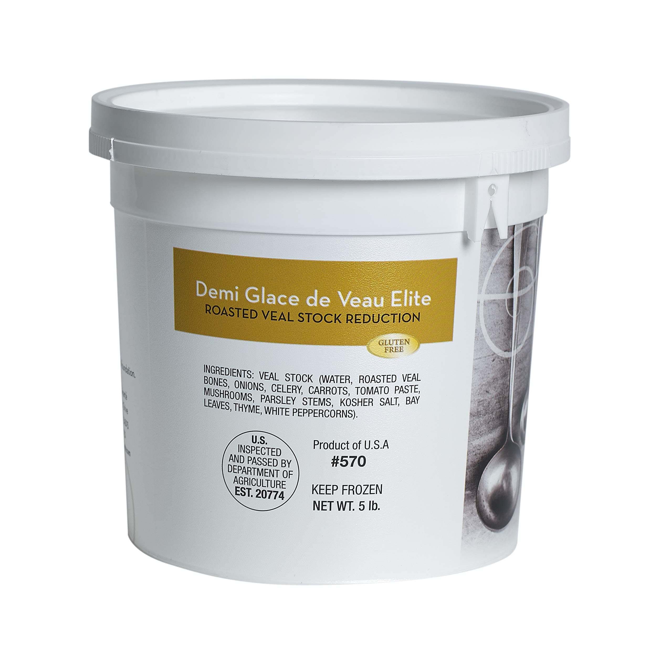 Bonewerks Culinarte Demi Glace de Veau Elite, 5 Pound -- 4 per case.