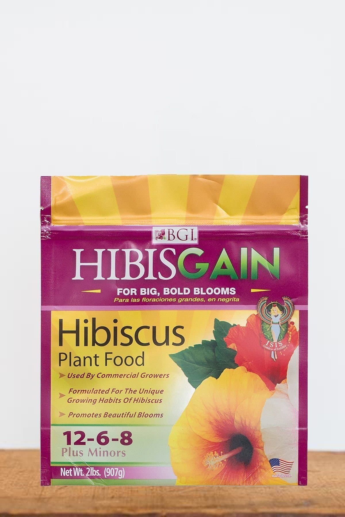 HIBISGAIN 50lb Bag, Hibiscus Fertilizer