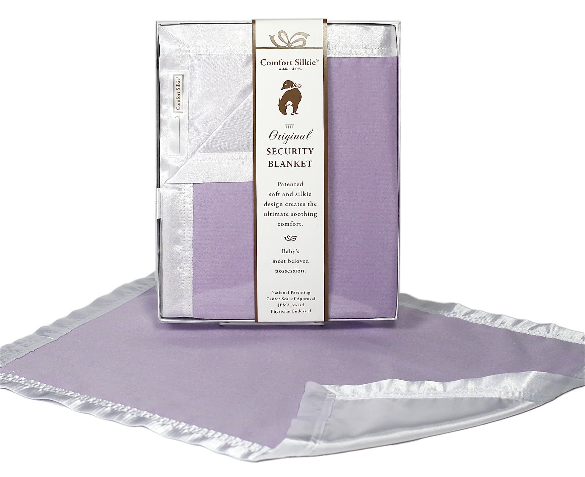 Lilac COMFORT SILKIE Security Blanket ~ The Original. The Best. Award Winning
