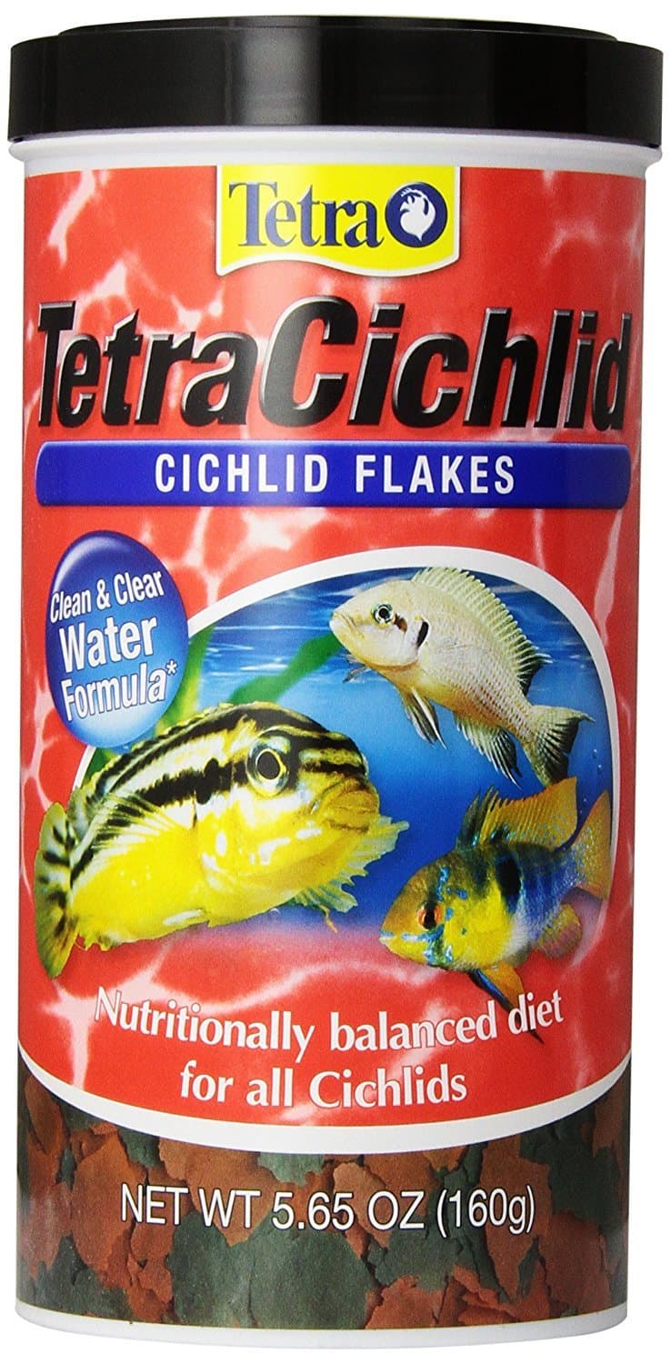 USA Tetra Cichlid Flakes Food -- 5.65 oz.