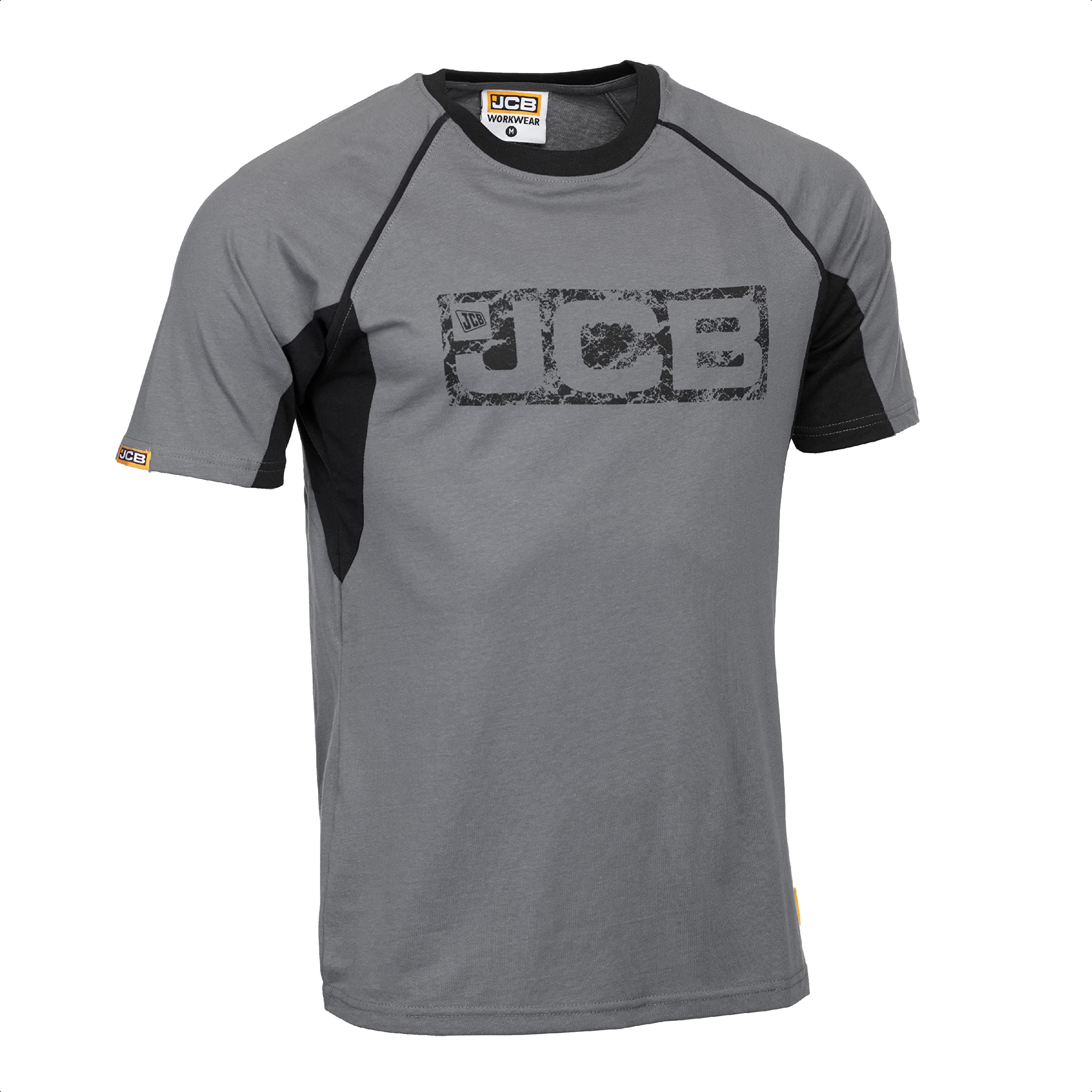 JCB - JCB Workwear - Men's T-Shirts -Trade T-Shirt - Grey/Black - Medium