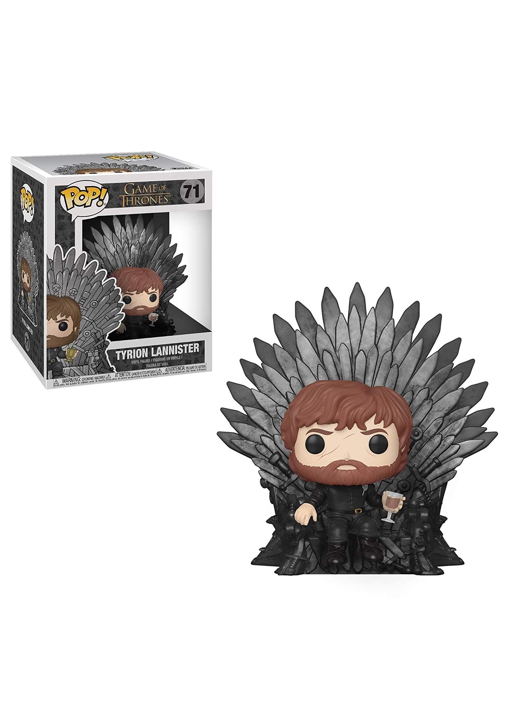 Funko Pop! Deluxe Game Of Thrones Tyrion Sitting On Iron Throne Standard Multicolor
