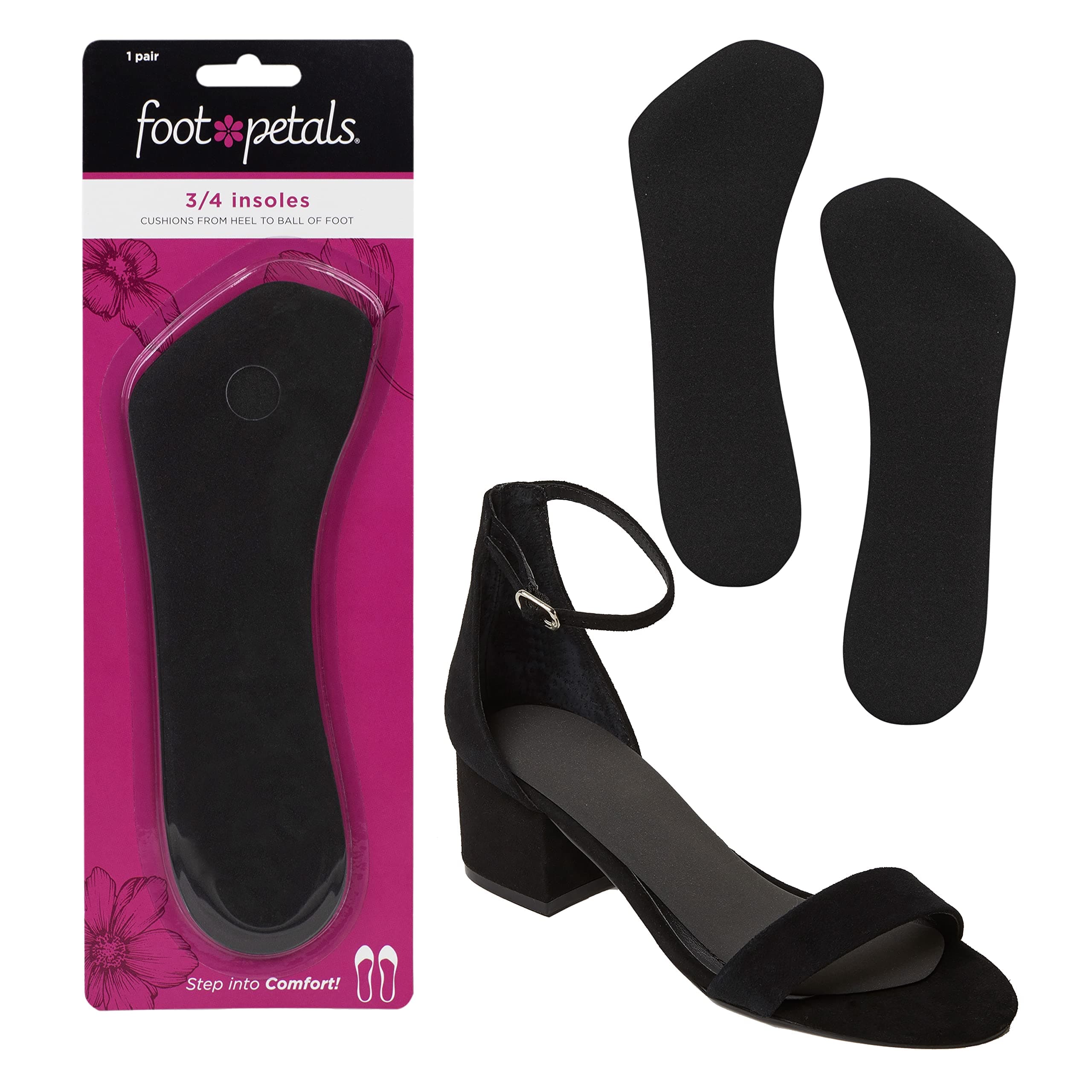 Foot Petals Fancy Feet Women's 3/4 Insole