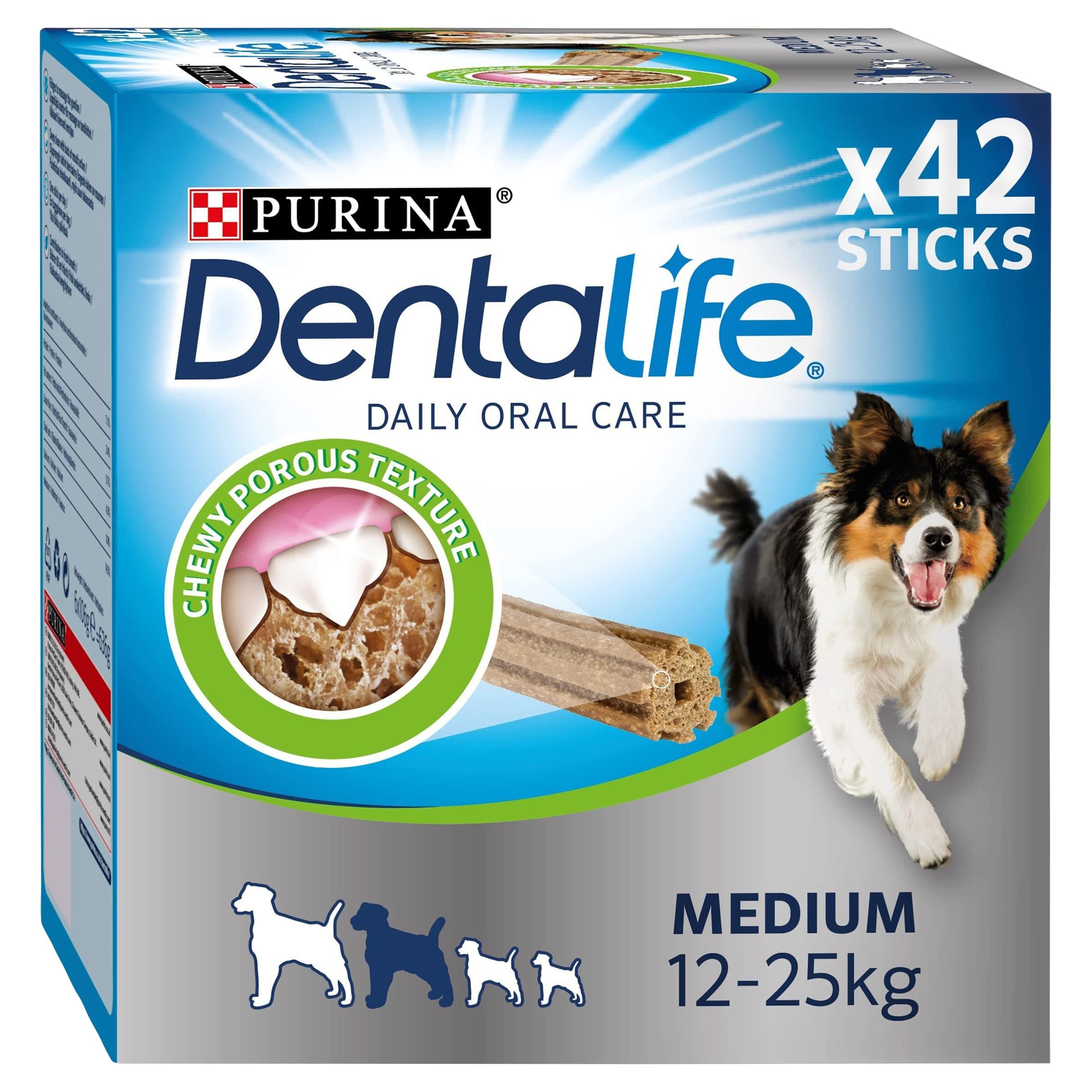 Medium Dental Chicken Dog Chews 42 Sticks