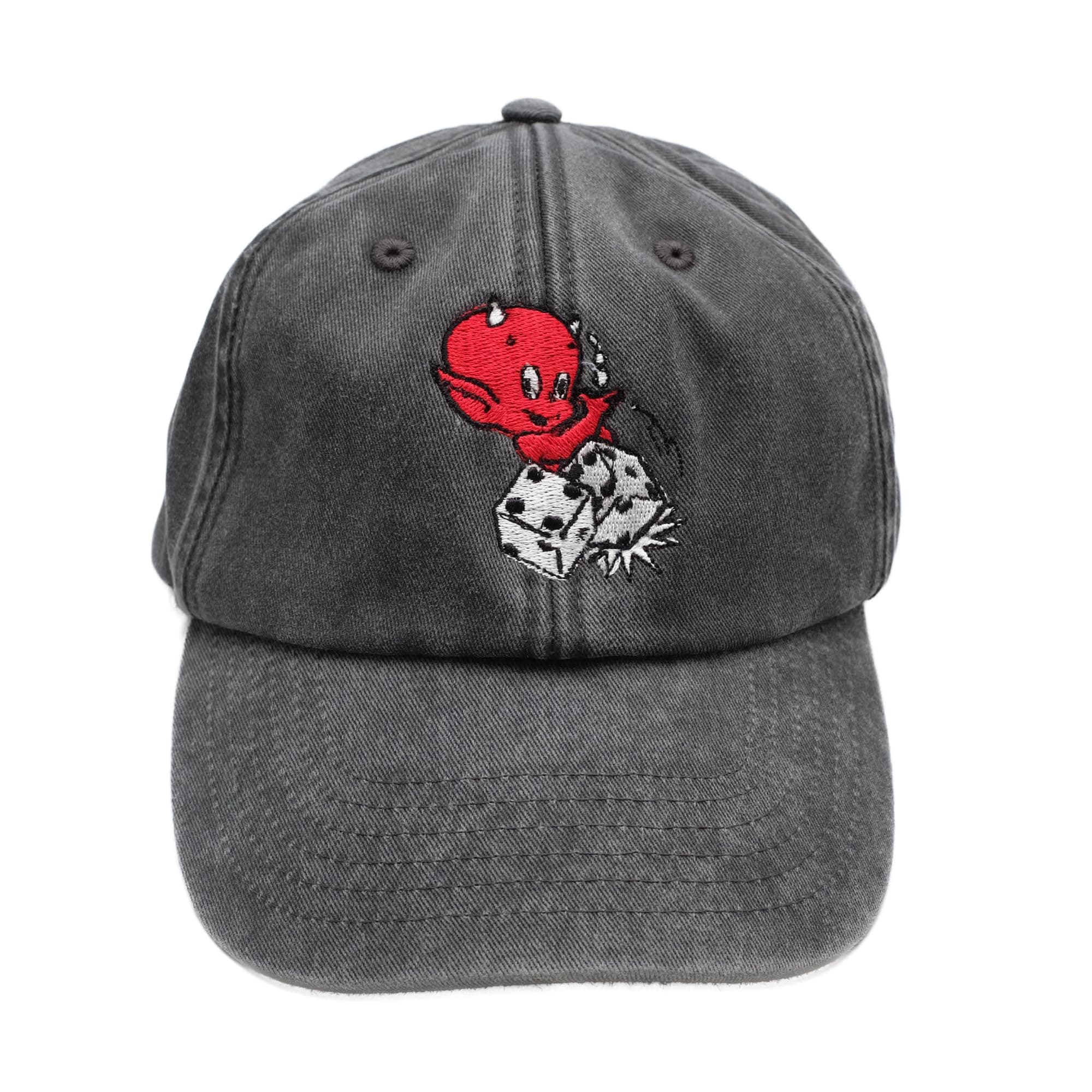 Cotton SoulHot Stuff Dice Mens Vintage Cap, Vintage Black, One Size