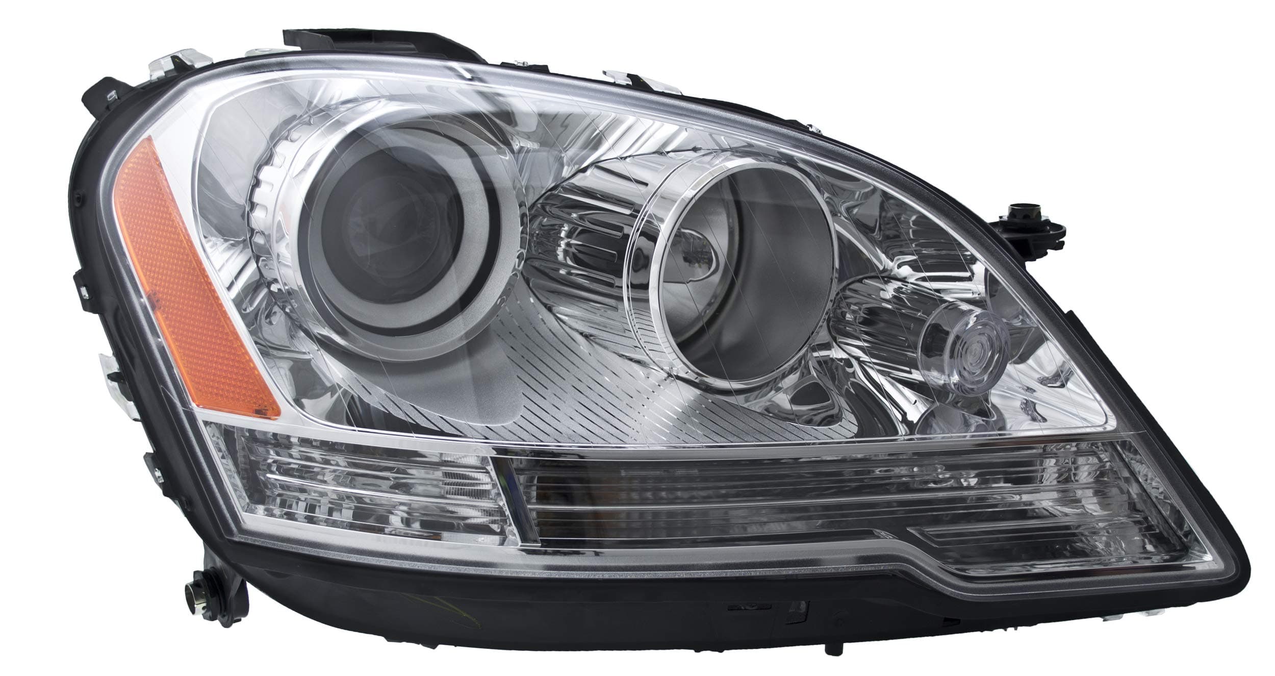 263064061 Headlight Assembly, Mercedes-Benz ML 280 - ML 500, Passenger Side, Multi