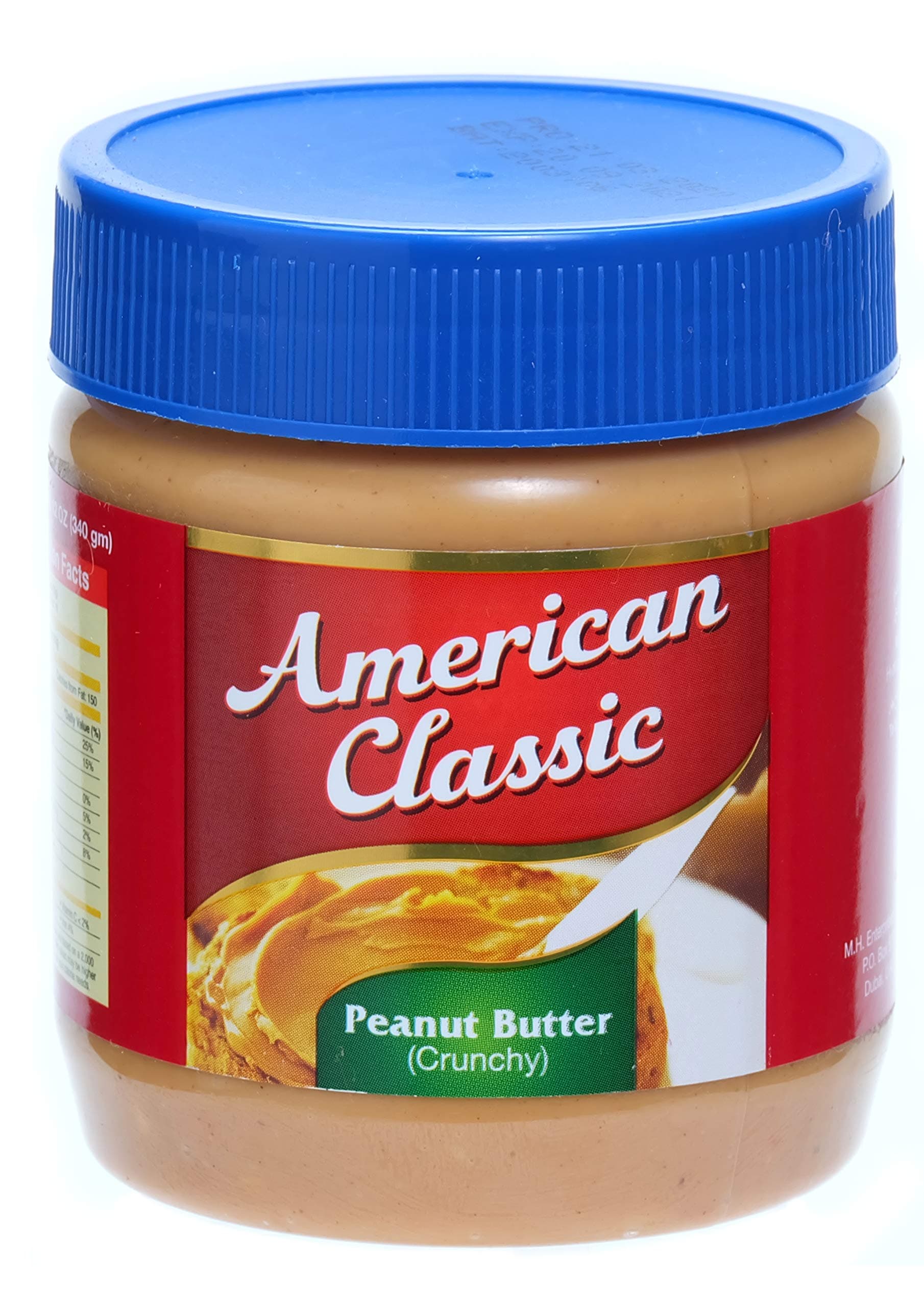 AMERICAN CLASSIC Peanut Butter Crunchy, 340 gm