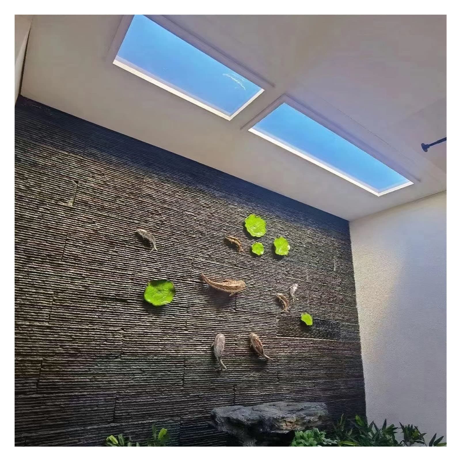 LED Smart Blue Sky Skylight - Artificial Clear Sky for Smart Living Room, Office, Study, Bathroom - Natural Sunlight Skylight