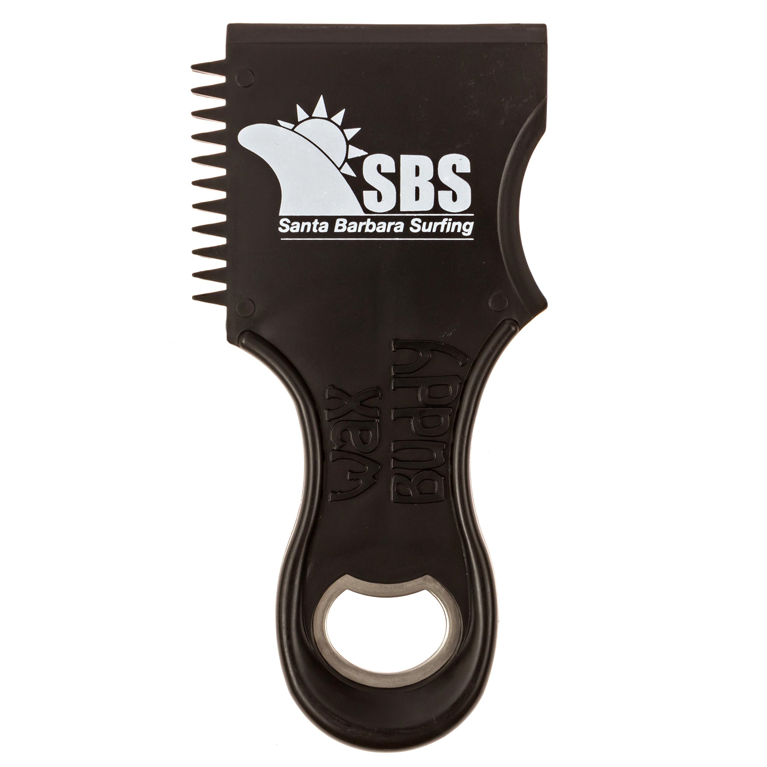 SBS Surf Wax Comb & Scraper with Bottle Opener - Wax Buddy IV for SBS