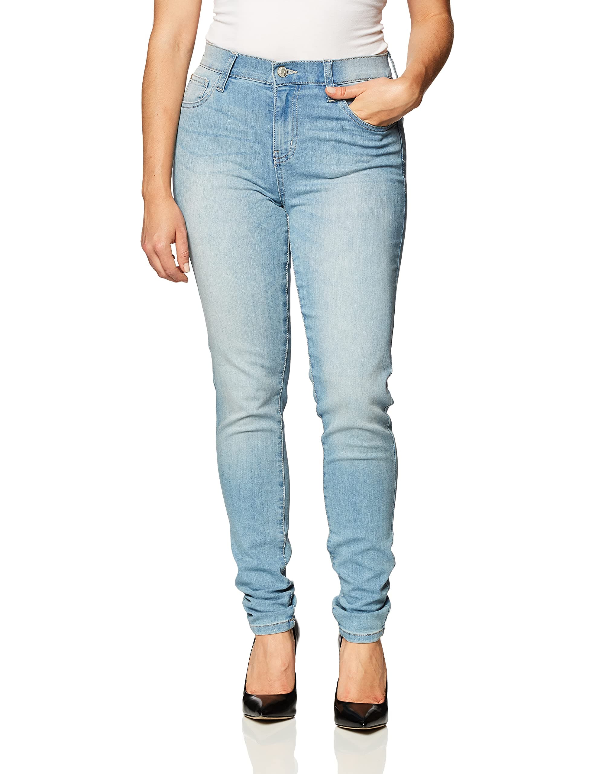 Women's Infinite Stretch Mid Rise Skinny Jeans