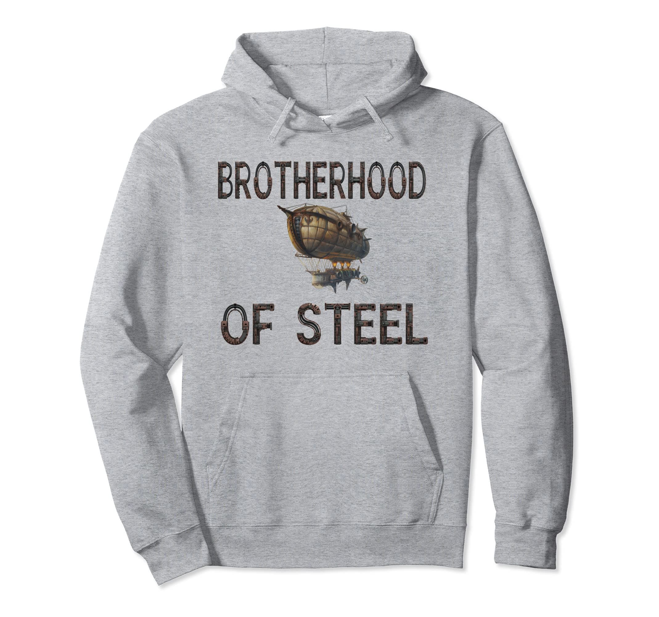 F3 FNV Mad Gamers are Brotherhood of Steel Pullover Hoodie