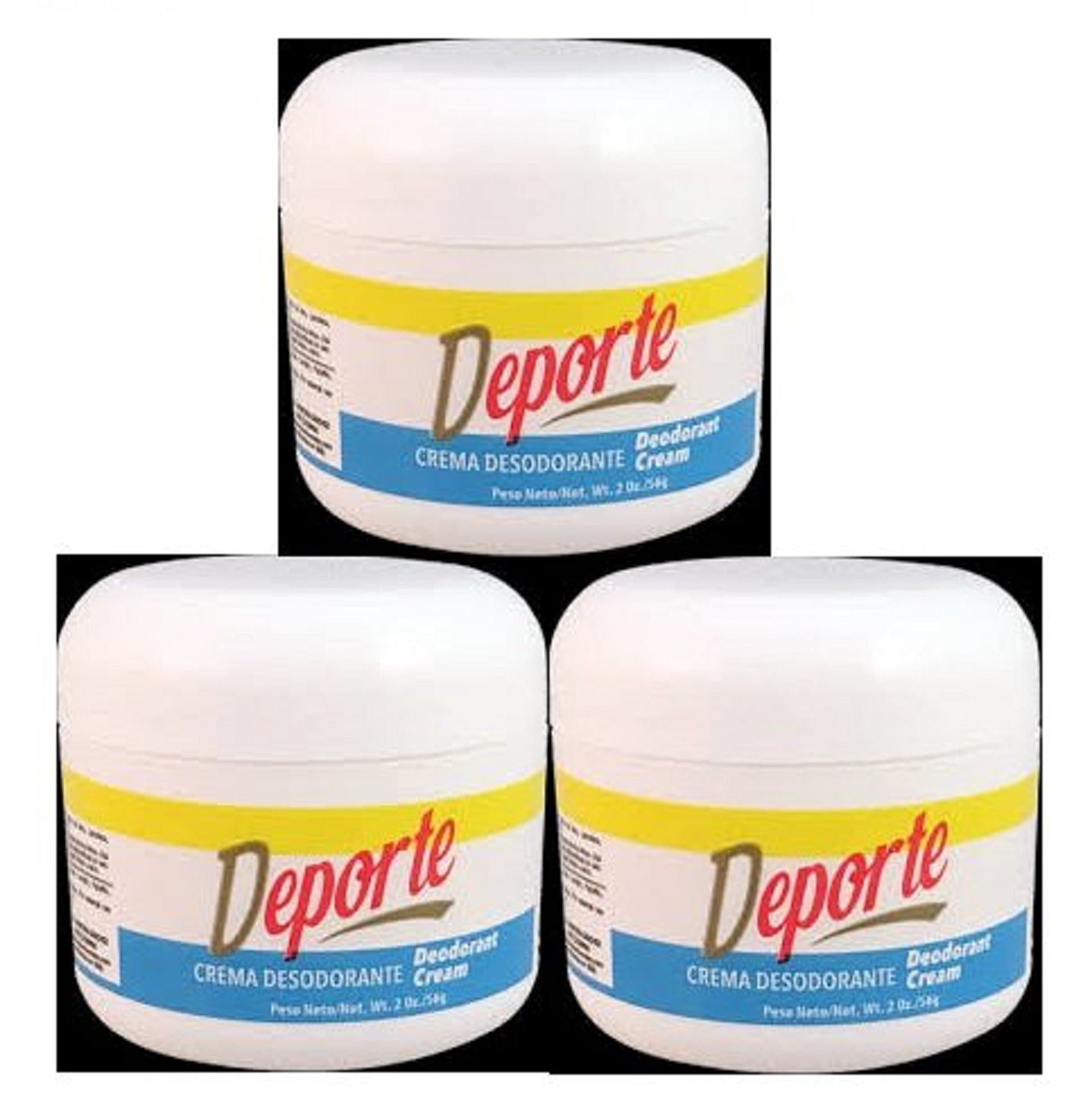 Roldan Deporte Crema Desodorante 2oz 3 Piezas