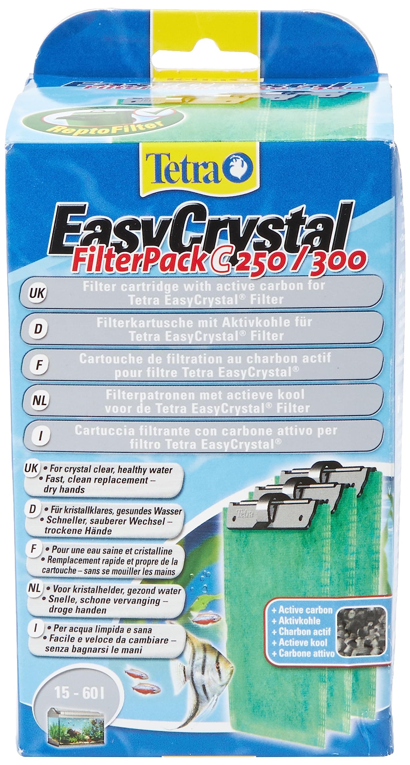 Filter Pack Set 2 x EasyCrystal C250/300 with Activated Carbon