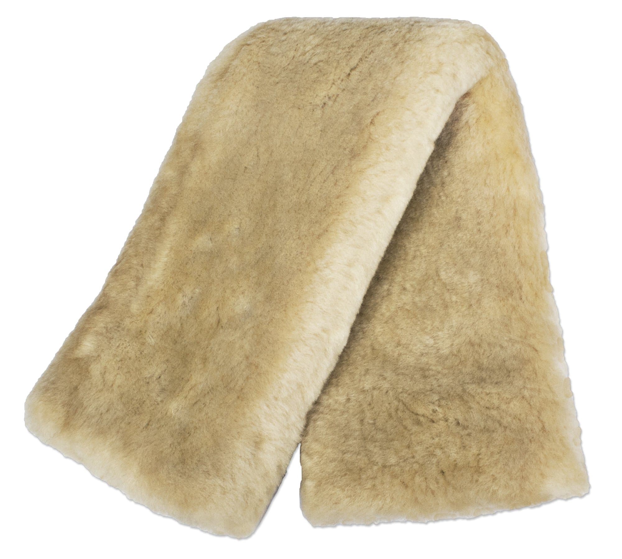 ECP Equine Comfort Products Easy Fit Genuine Merino Sheepskin Girth Cover, Prevents Gall Sores & Chafing, Sweat-Absorbing, Breathable, Soft & Protective