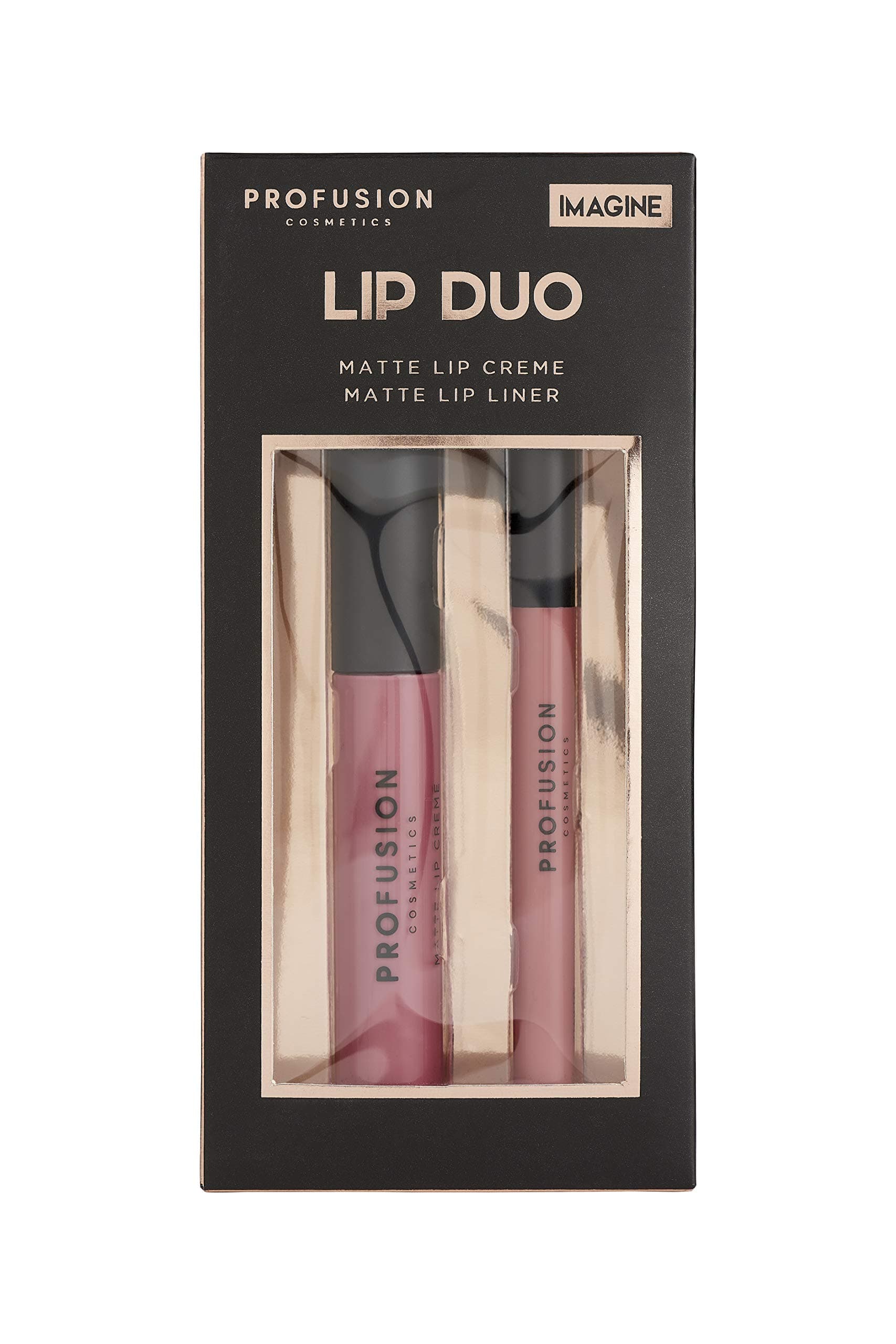 Profusion Cosmetics Lip Duo Imagine - Midtone Pink
