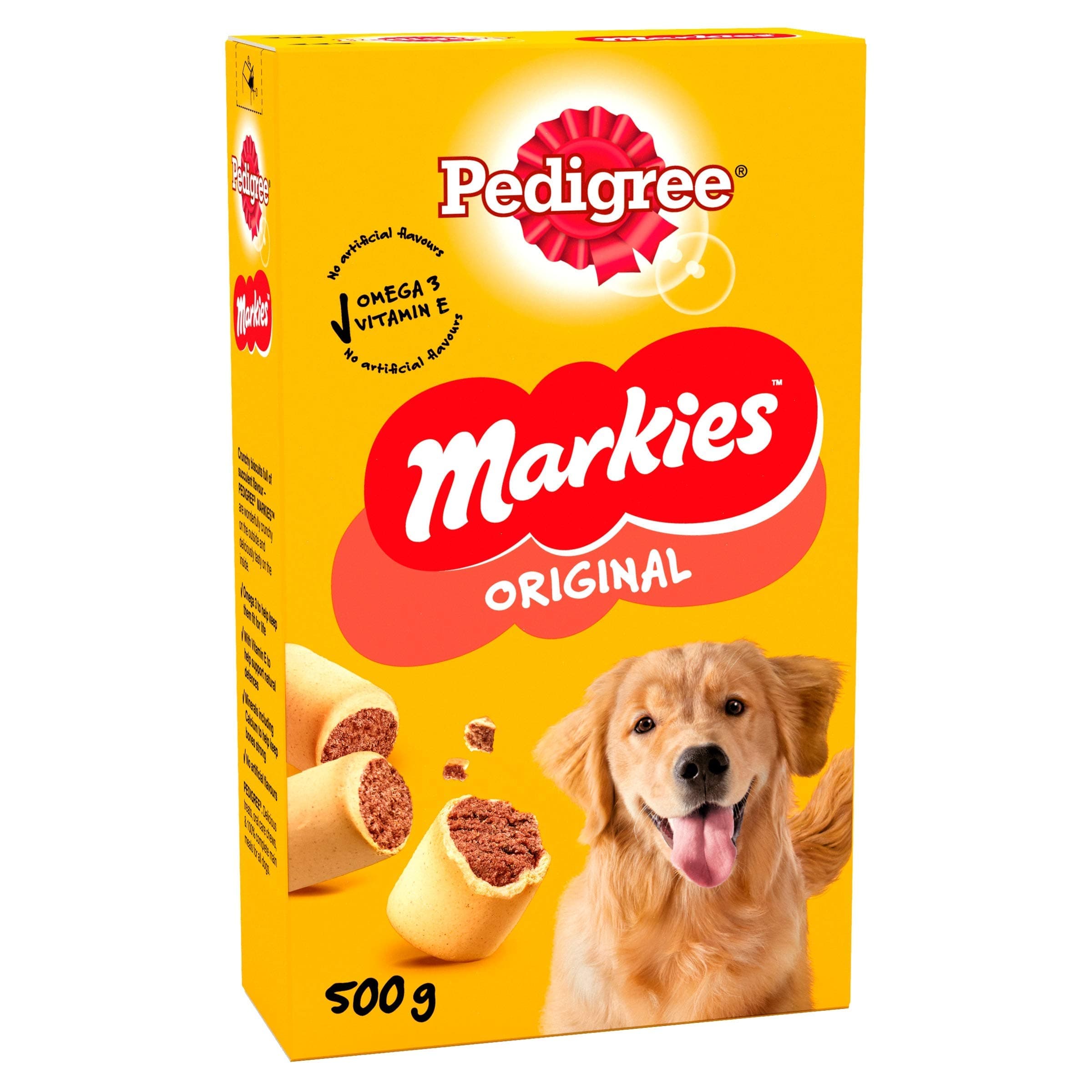 Markies Biscuits Treats, Filled Rolls with Marrowbone, 12 x 500 g
