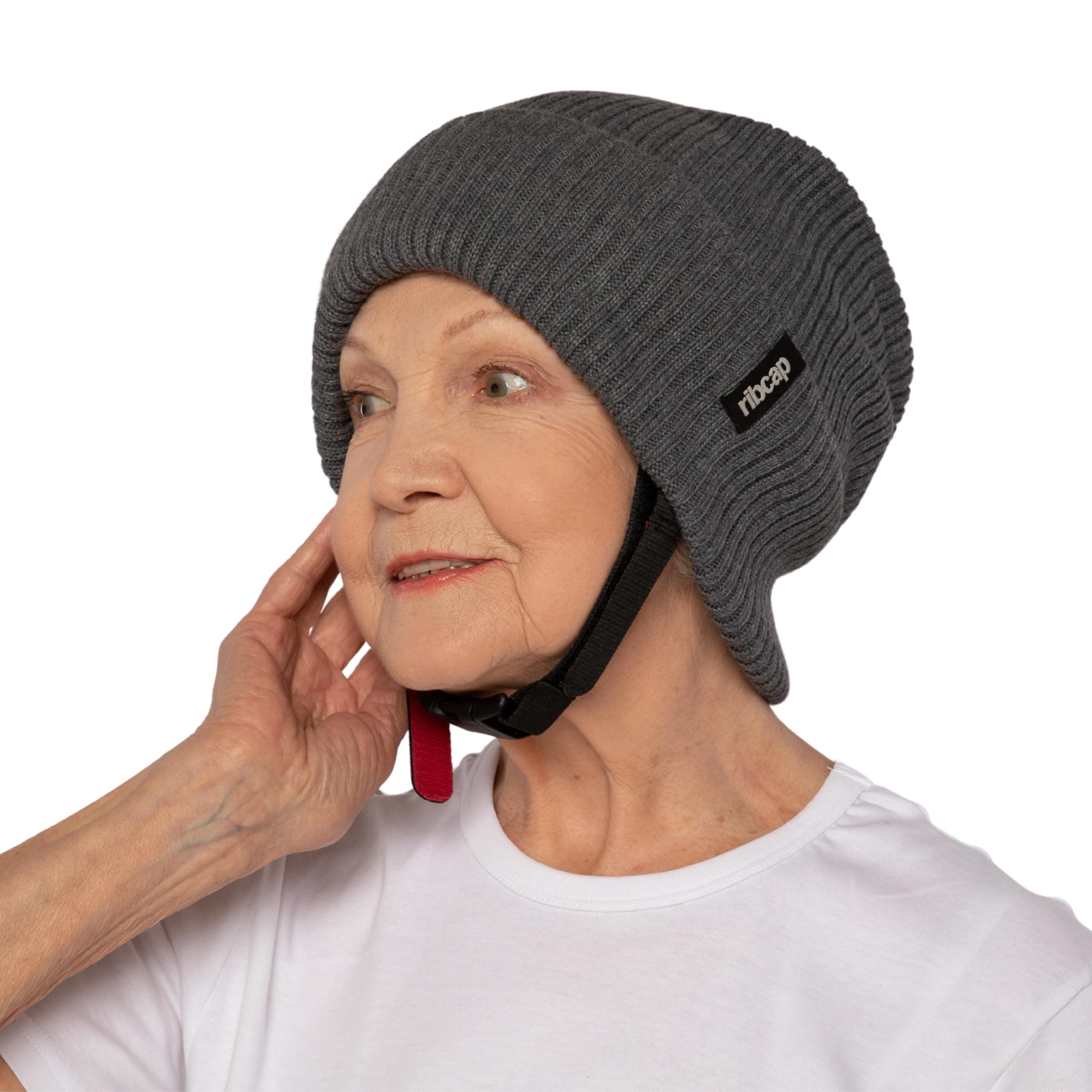 Ribcap Lenny Medical Grade Protective Helmet | Grey | Beanie Style