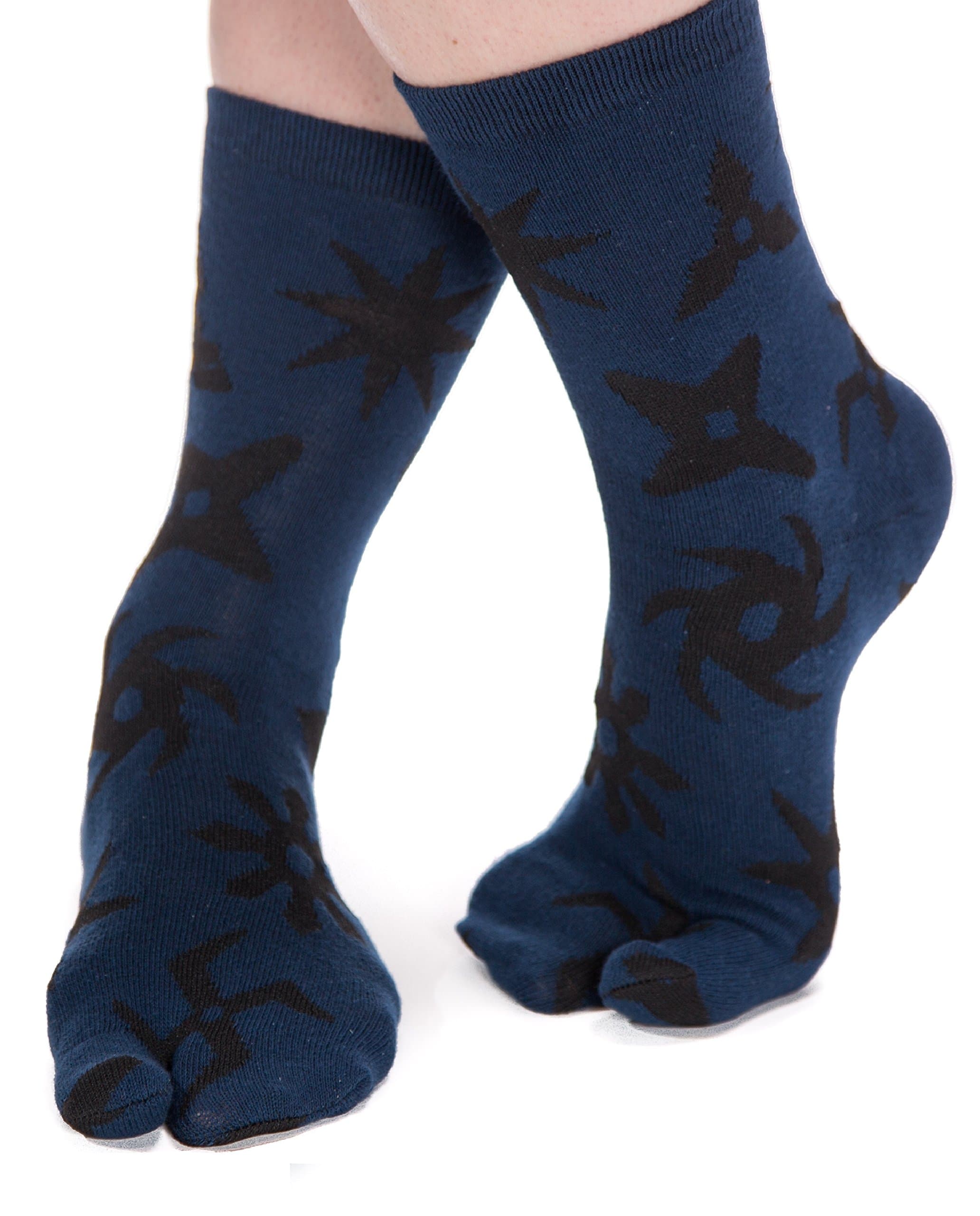 Tabi Socks Japanese Unisex:Set of 8 - Multicolour - One size