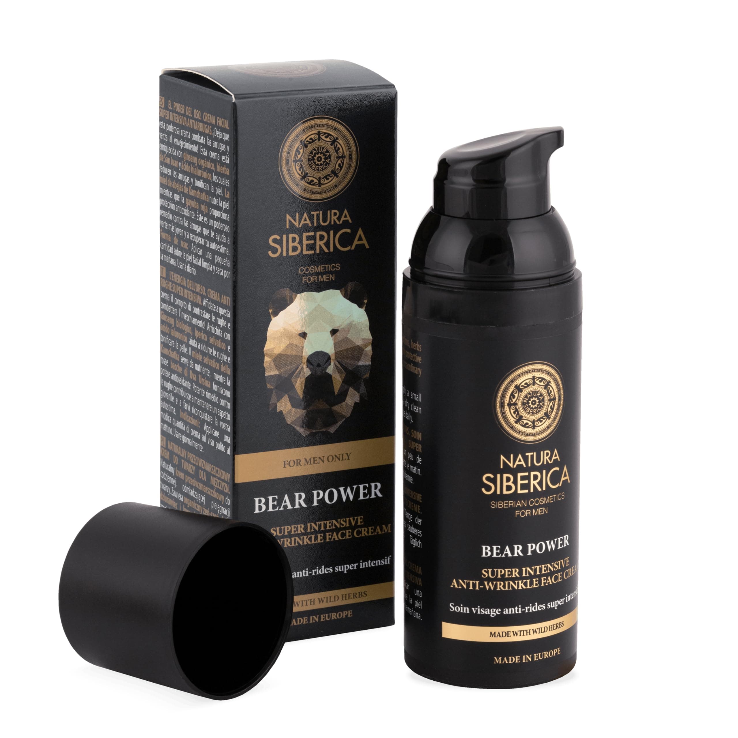 Bear Power Super Intensive Anti-Wrinkle Face Cream for Men, 50 ml (Pack of 1)