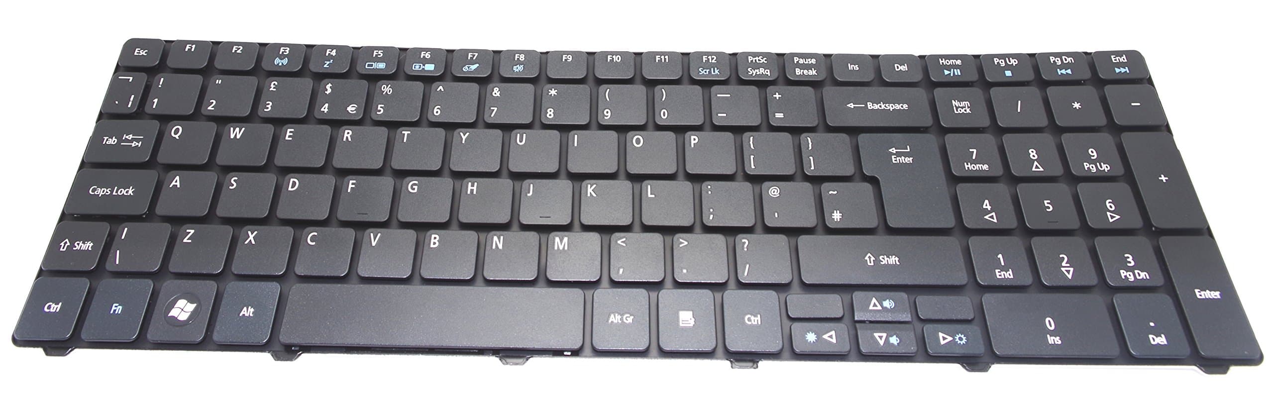 Dosenstek Keyboard Compatible for Acer Aspire 5250 5251 5253 5333 5349 5552 5553 5560 5733 5741 5745 5749 5750 7739 7741 7745 7750 UK