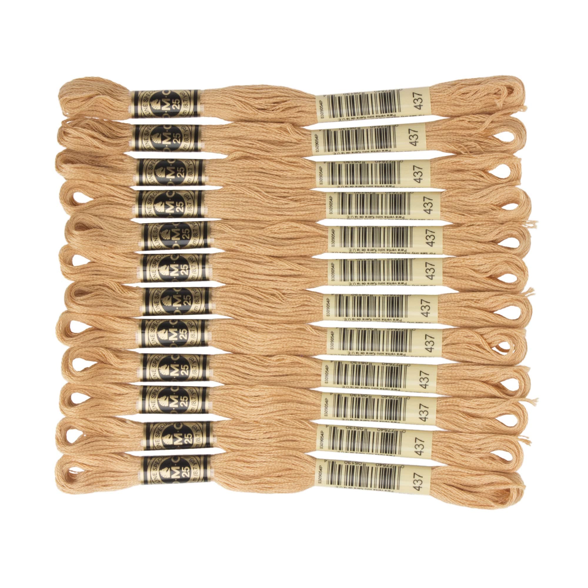 DMC6-Strand Embroidery Cotton Floss, Light Tan