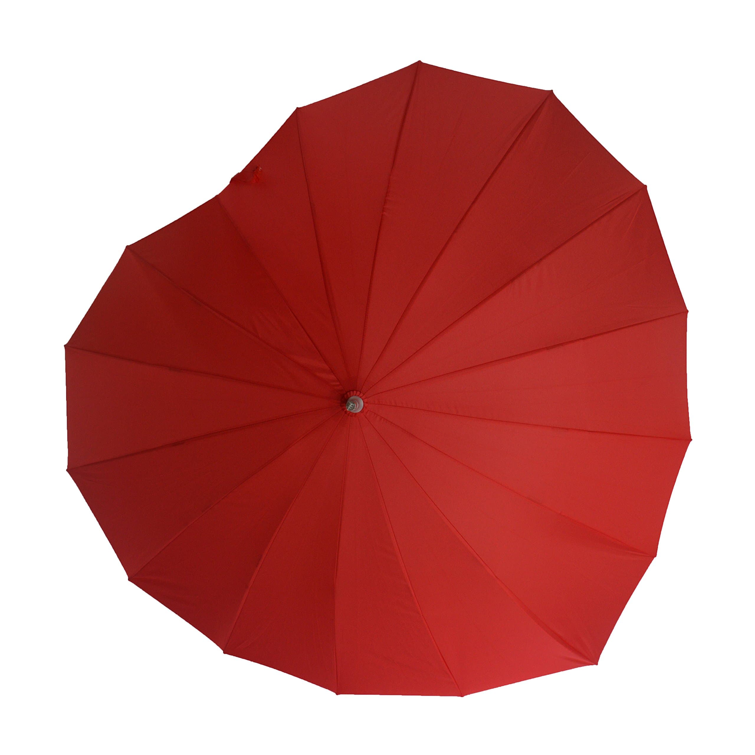 SoakeBoutique Heart Umbrella Red STICK