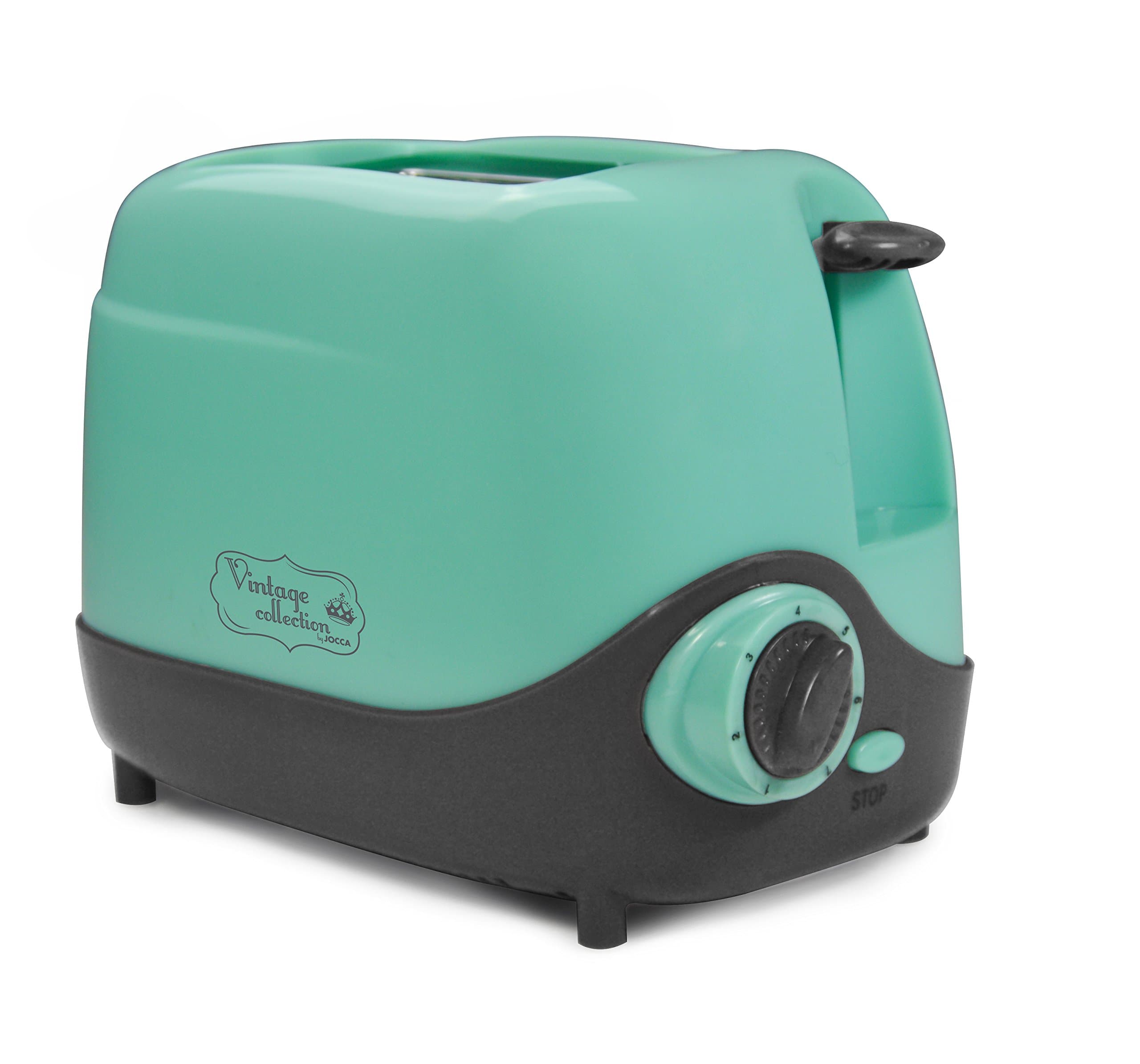 Jocca 5070TU Vintage Style Toaster, Turquoise