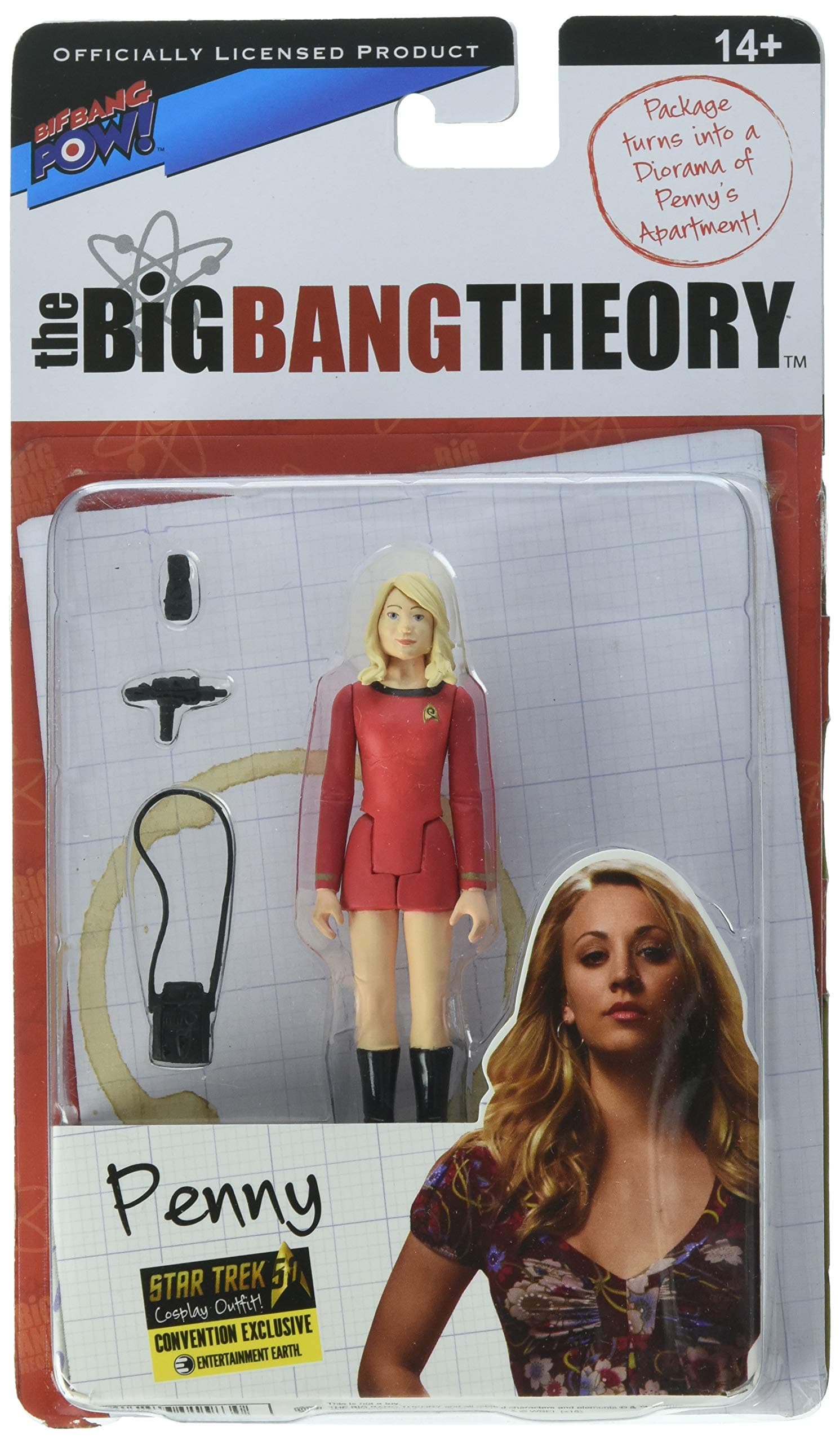 THE BIG BANG THEORY / Star Trek: The Original Series Penny 3 3/4-Inch Action Figure
