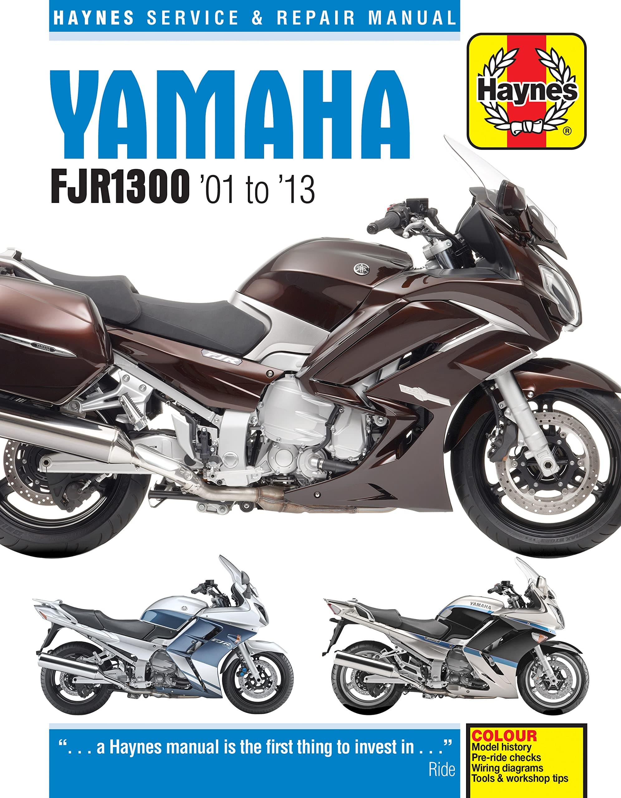 – Haynes Yamaha FJR FJR1300 '01 to '13 Service and Repair Manual