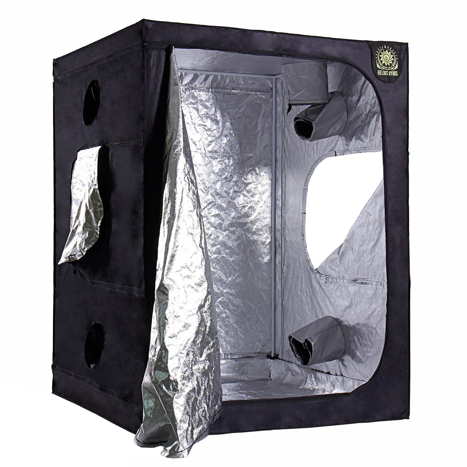 Helios 60" x 60" x 80" Grow Tent – Indoor Mylar Hydroponic Plant Growing Room