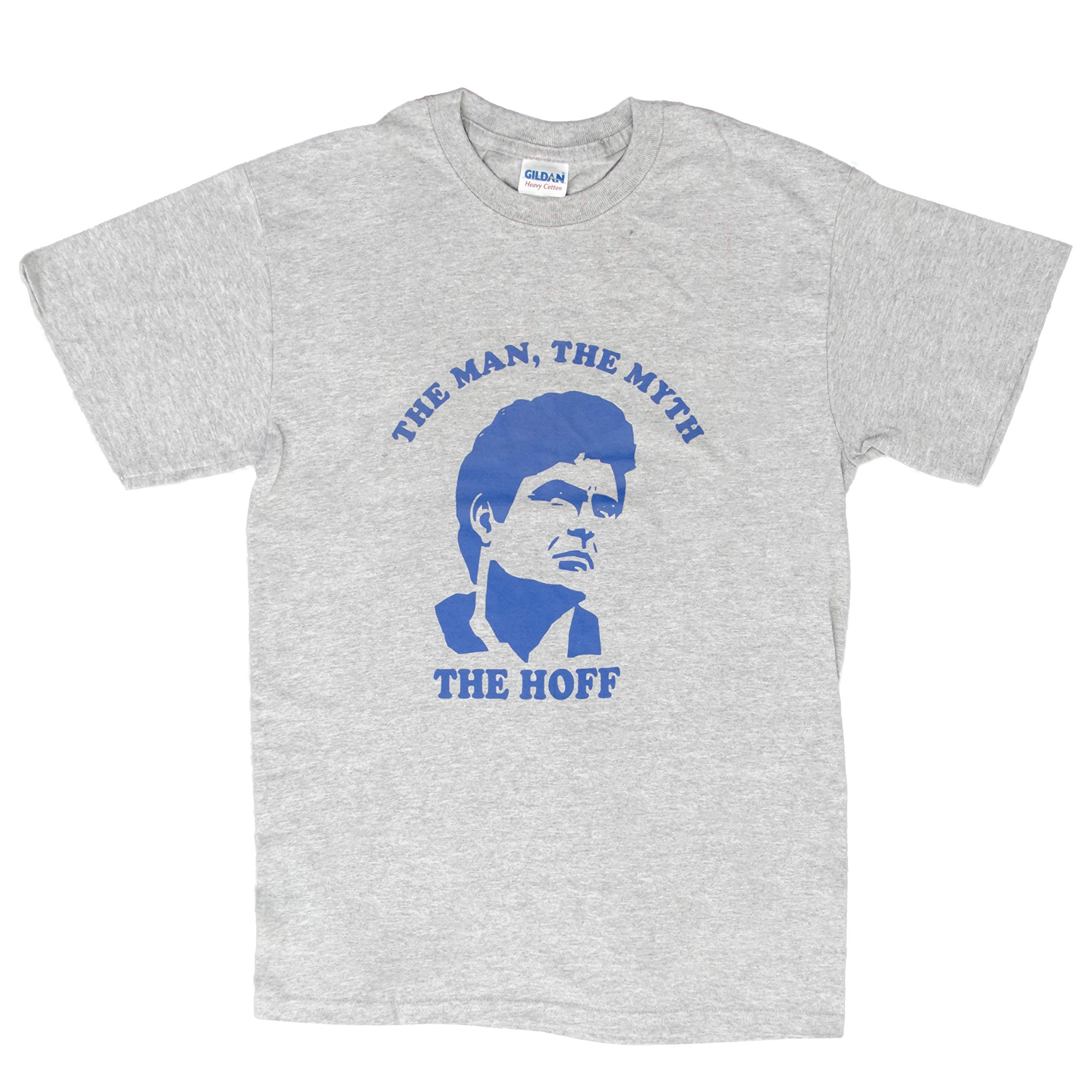 The Man, The Myth The Hoff t-Shirt Gray