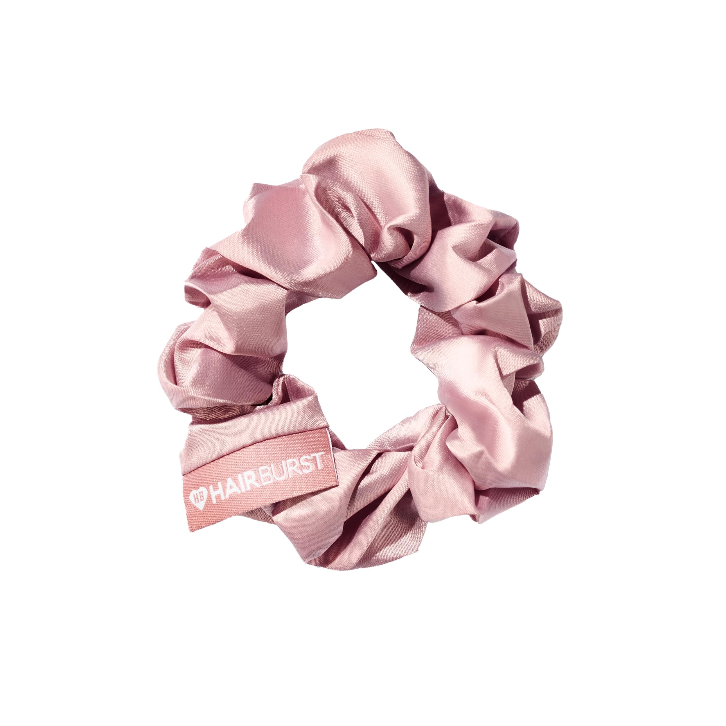 Luxurious Vegan Satin Hair Scrunchie — Scrunchies for Damage-Free Styling, Gentle on Thick Hair, Prevent Breakage, Crease-Free Hold, Soft Fabric Reduces Tension Headaches